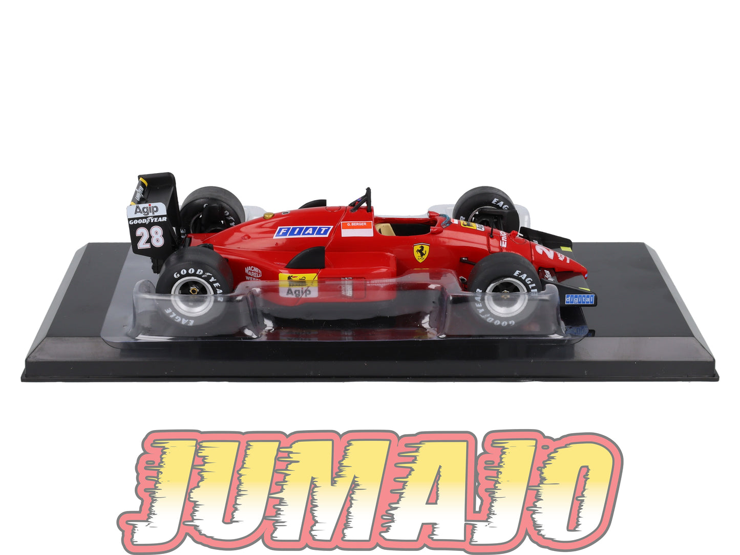 VQFF28 Voiture 1/24 Altaya Formule 1 FERRARI F1-87/88C 1988 #28 G.Berger