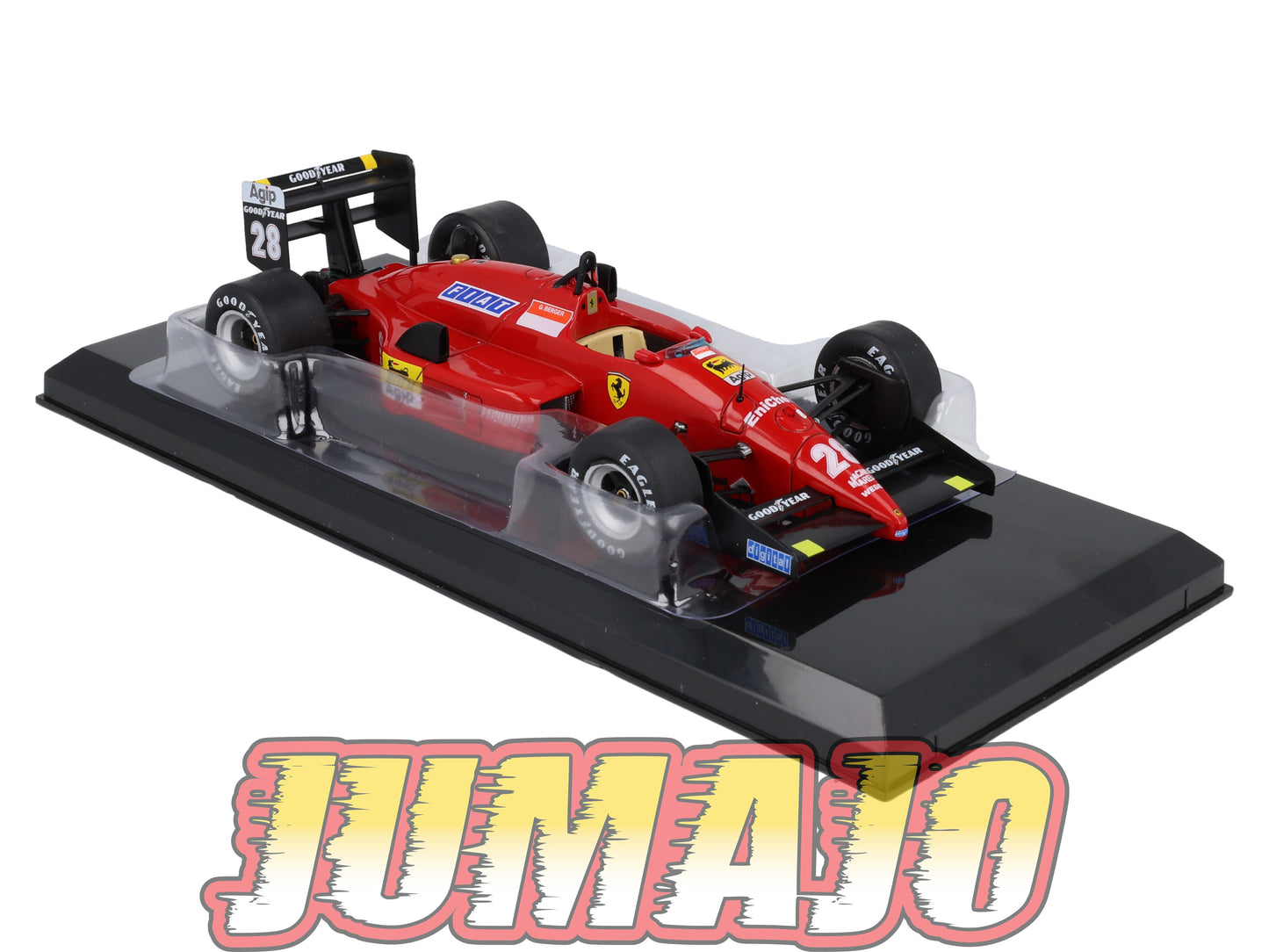 VQFF28 Voiture 1/24 Altaya Formule 1 FERRARI F1-87/88C 1988 #28 G.Berger