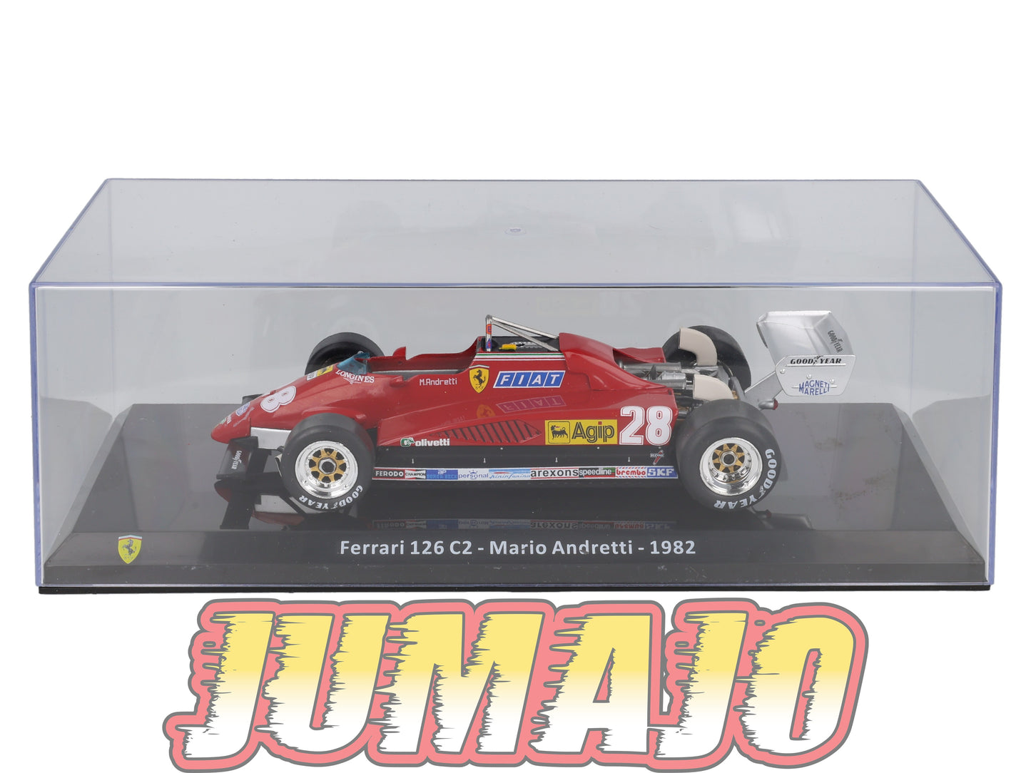 VQFF33 Voiture 1/24 Altaya Formule 1 FERRARI 126 C2 1982 #28 M Andretti