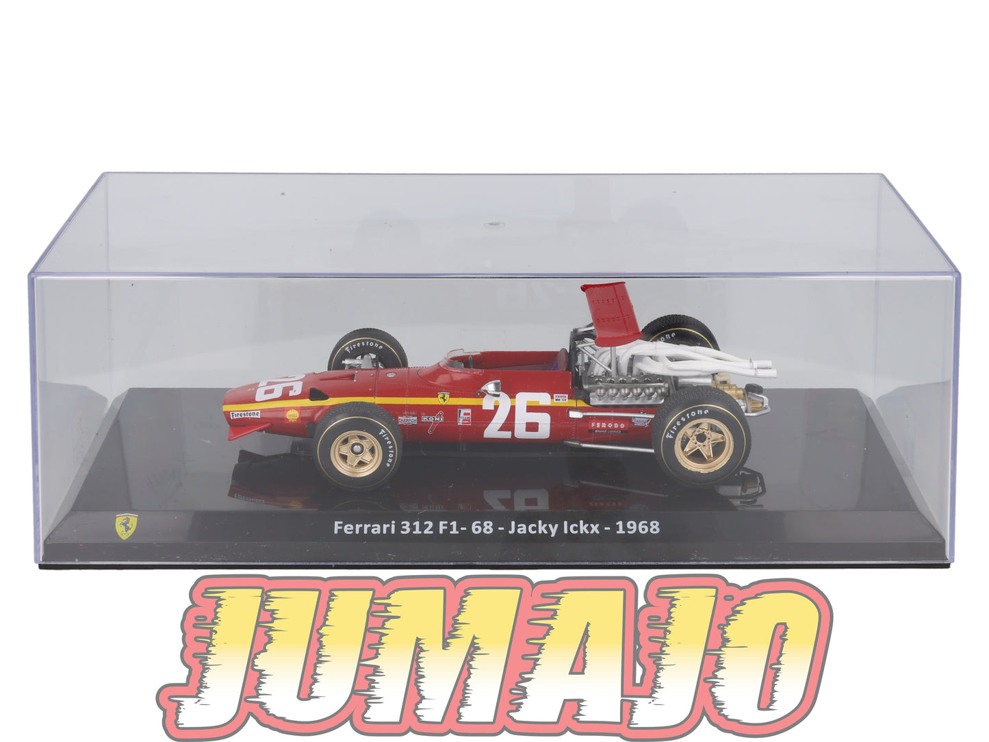 VQFF35 Voiture 1/24 Altaya Formule 1 FERRARI 312 F1 1968 #26 J Ickx