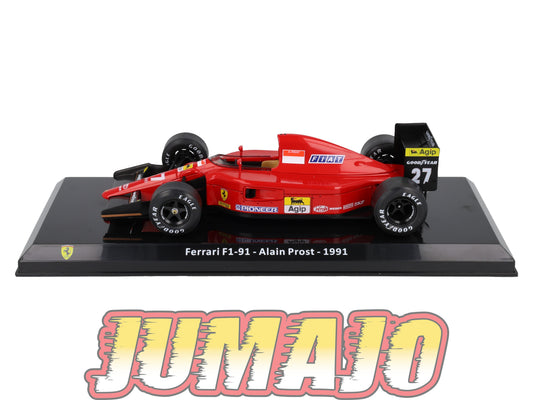 VQFF39 Voiture 1/24 Altaya Formule 1 FERRARI F1-91 1991 #27 A Prost