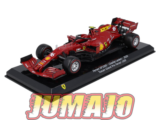 VQFF7 Voiture 1/24 Altaya Formule 1 FERRARI SF1000 2020 #16 C.Leclerc Grand prix