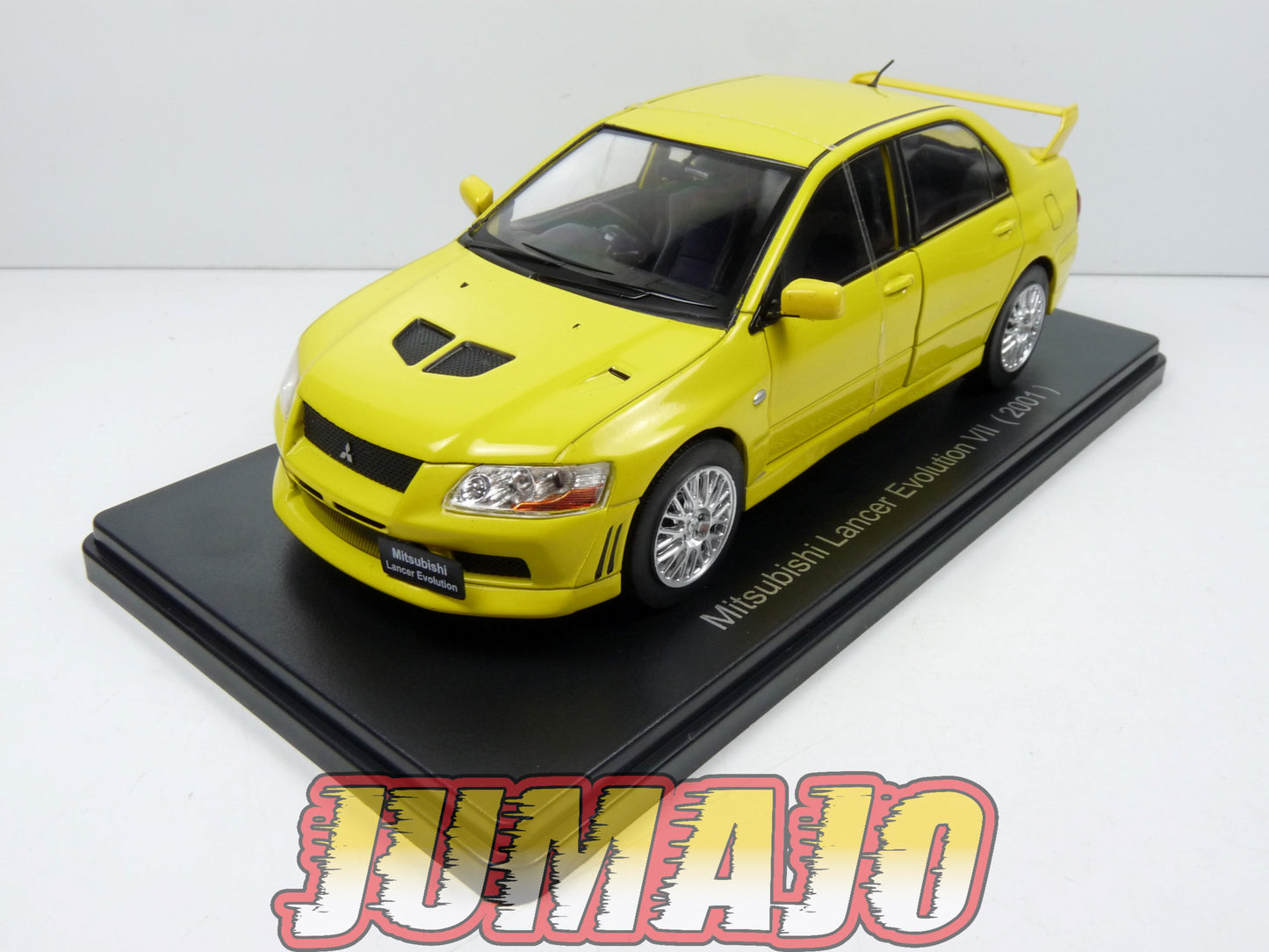 VQJ158 Voiture 1/24 Hachette Japon : MITSUBISHI Lancer Evolution VII 2001