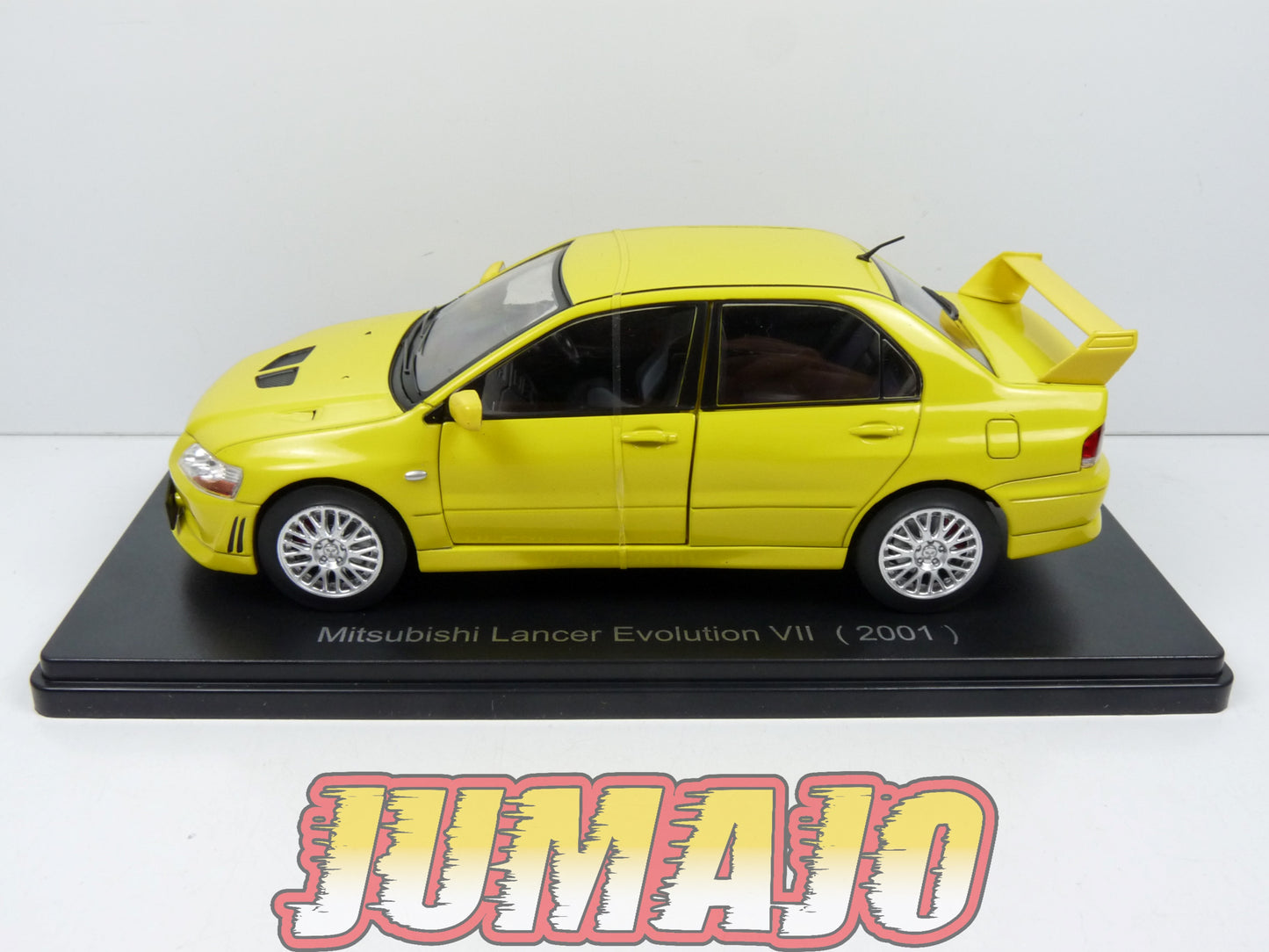 VQJ158 Voiture 1/24 Hachette Japon : MITSUBISHI Lancer Evolution VII 2001