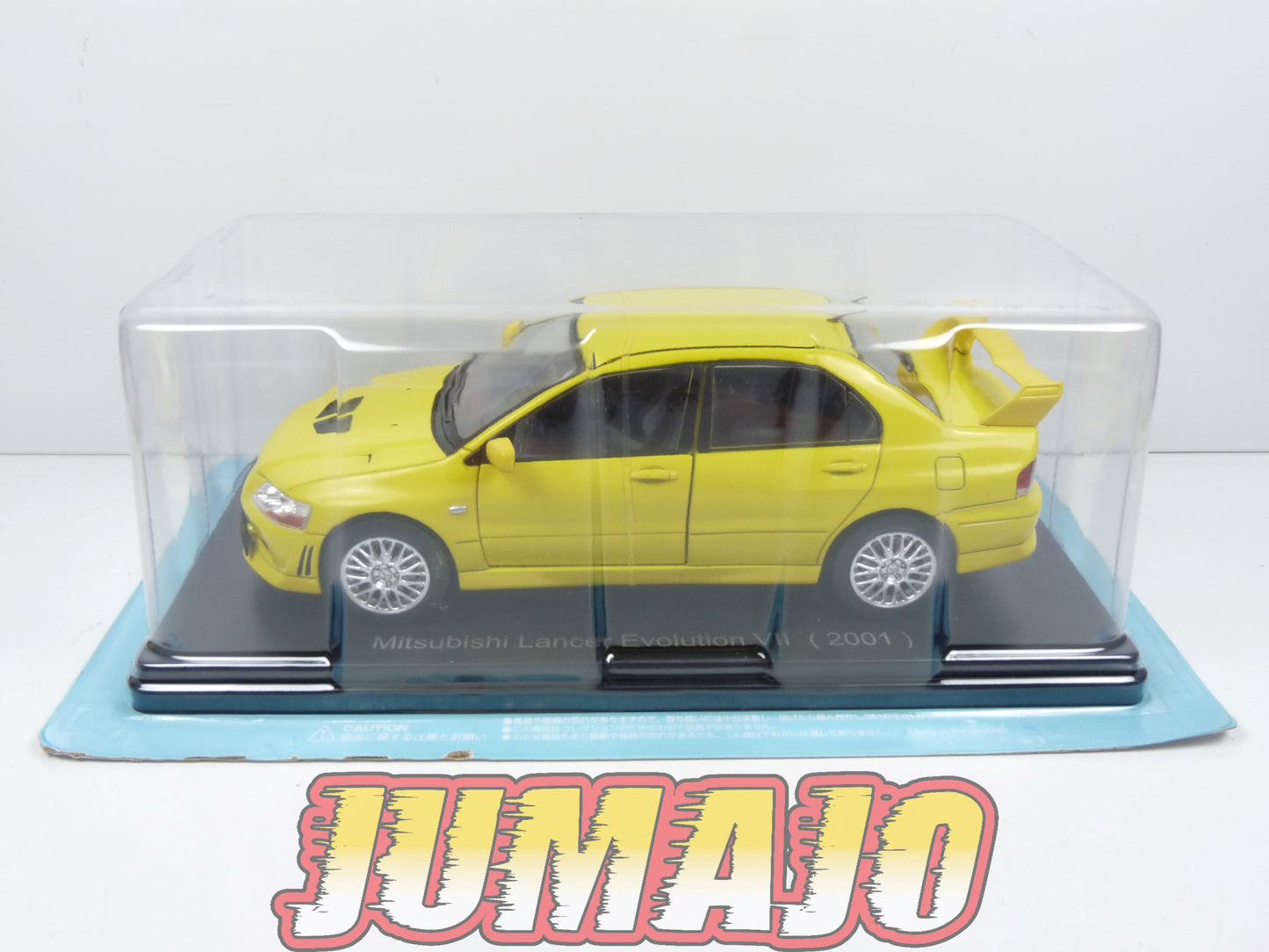 VQJ158 Voiture 1/24 Hachette Japon : MITSUBISHI Lancer Evolution VII 2001