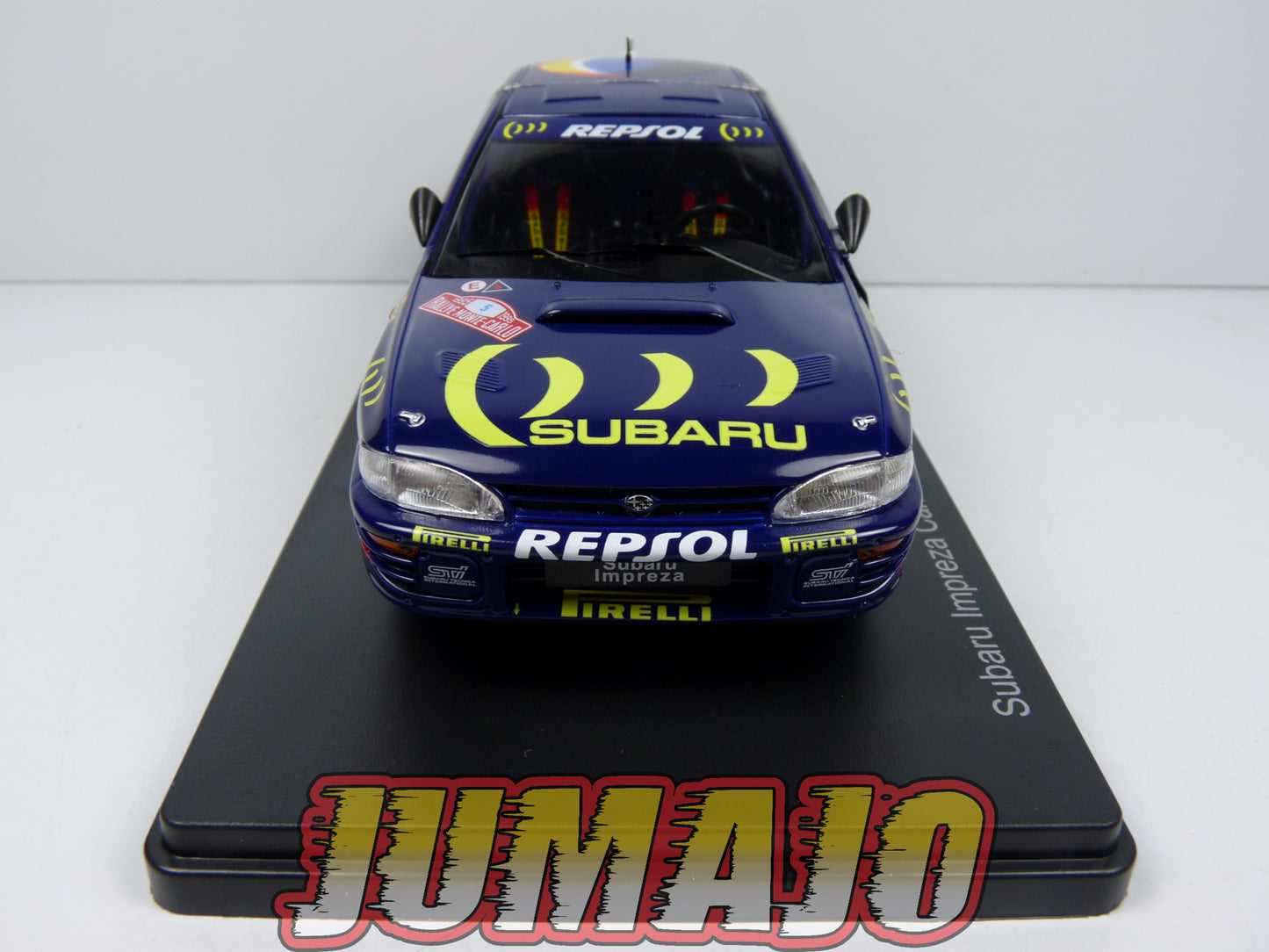 VQJ182 Voiture 1/24 Hachette Japon SUBARU Impreza Carlos Rallye Monte Carlo 1995 #5