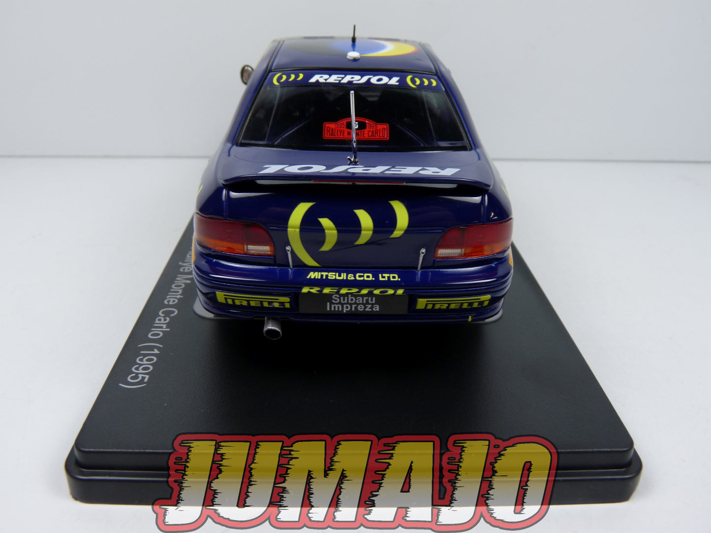 VQJ182 Voiture 1/24 Hachette Japon SUBARU Impreza Carlos Rallye Monte Carlo 1995 #5
