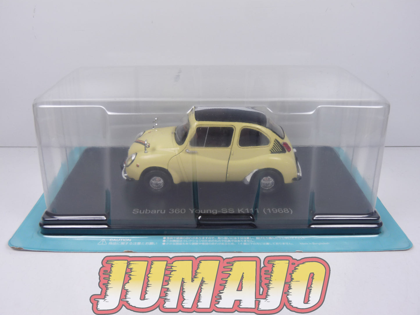 VQJ185 Voiture 1/24 Hachette Japon : SUBARU 360 Young-SS K111 1968