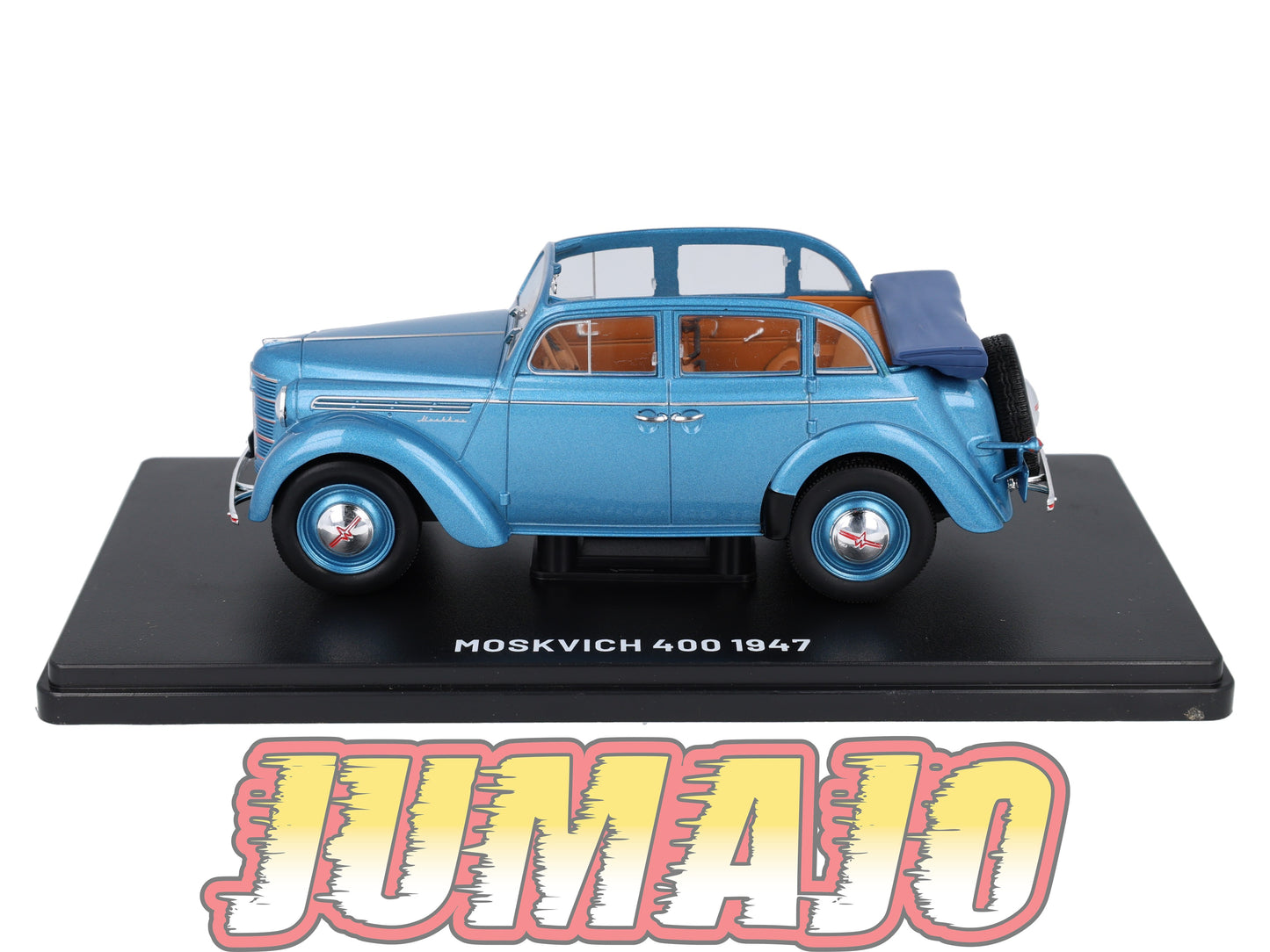 VQR45 Voiture 1/24 Hachette Roumanie : MOSKVICH 400 1947
