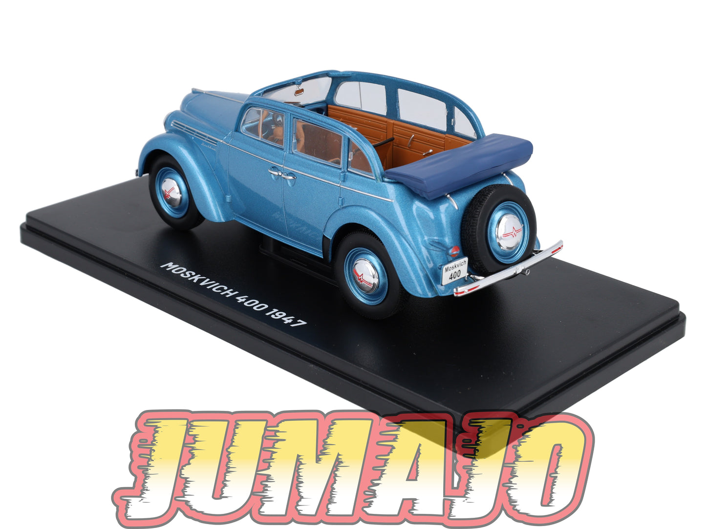 VQR45 Voiture 1/24 Hachette Roumanie : MOSKVICH 400 1947