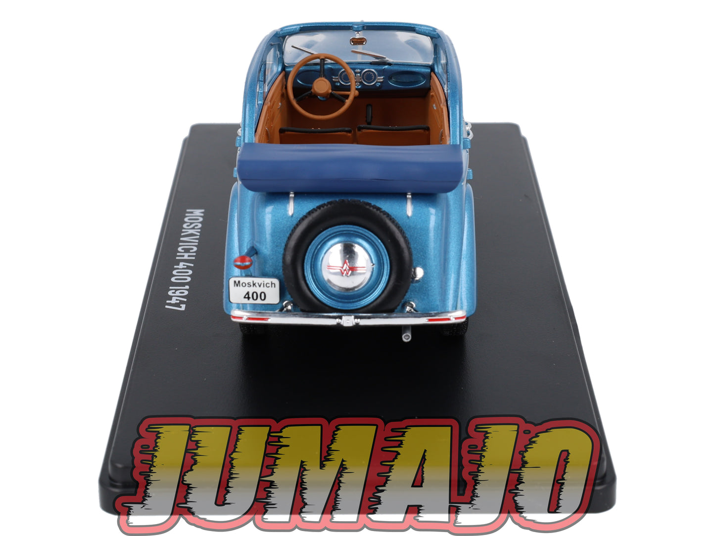 VQR45 Voiture 1/24 Hachette Roumanie : MOSKVICH 400 1947