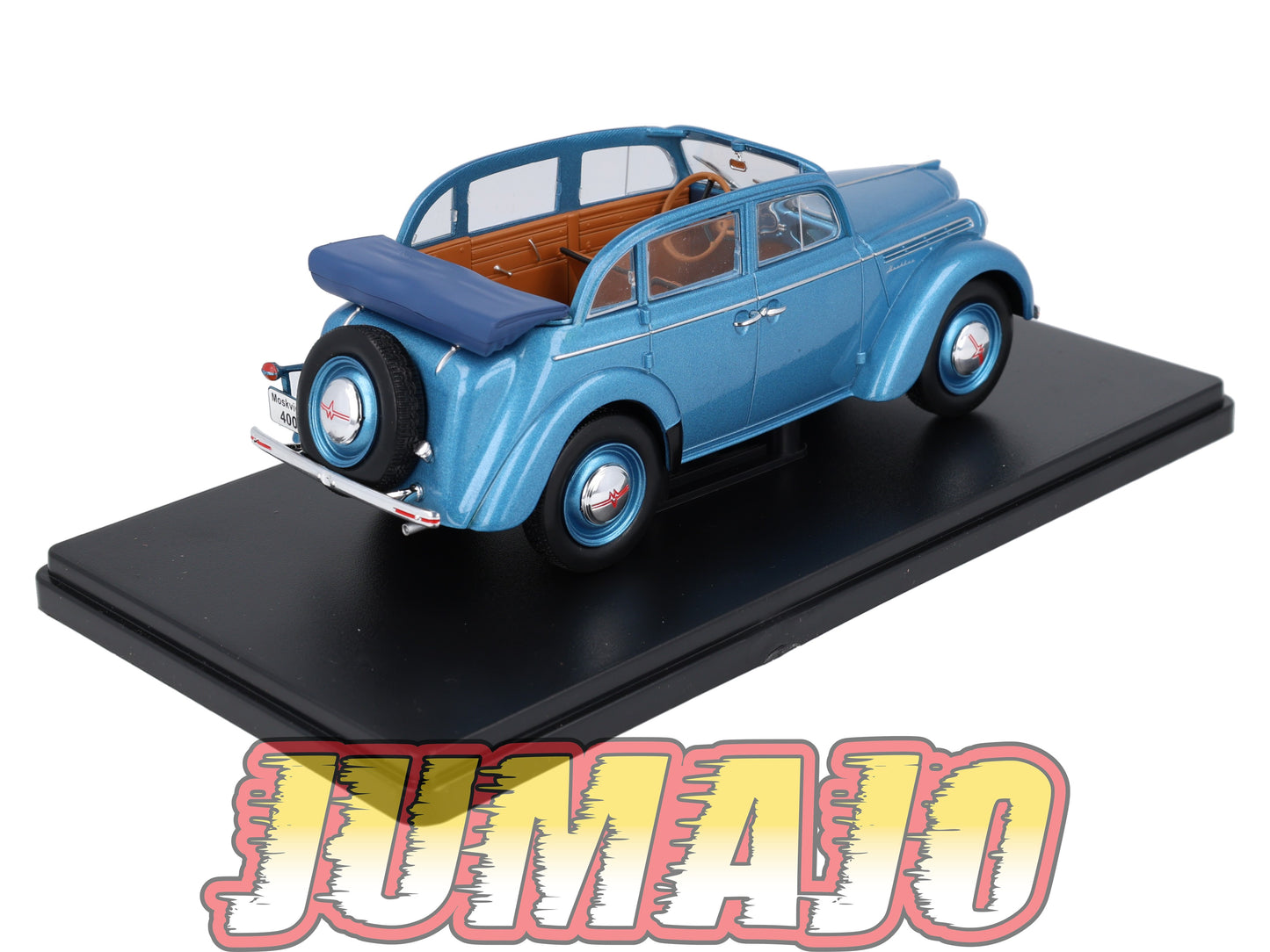 VQR45 Voiture 1/24 Hachette Roumanie : MOSKVICH 400 1947