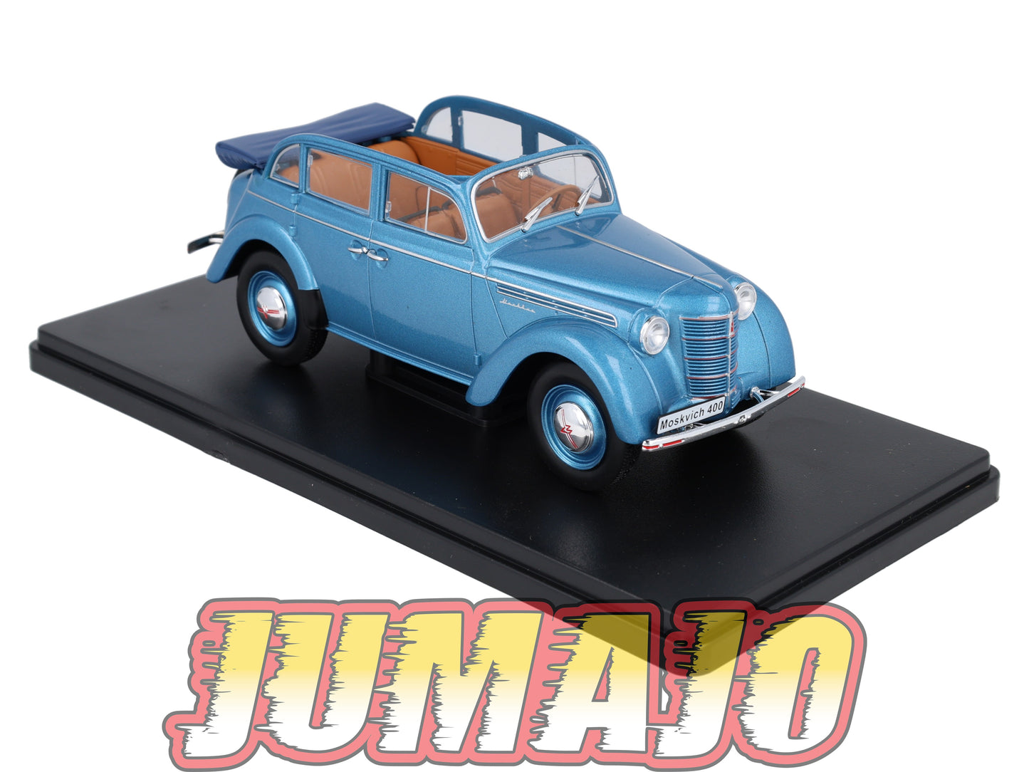 VQR45 Voiture 1/24 Hachette Roumanie : MOSKVICH 400 1947