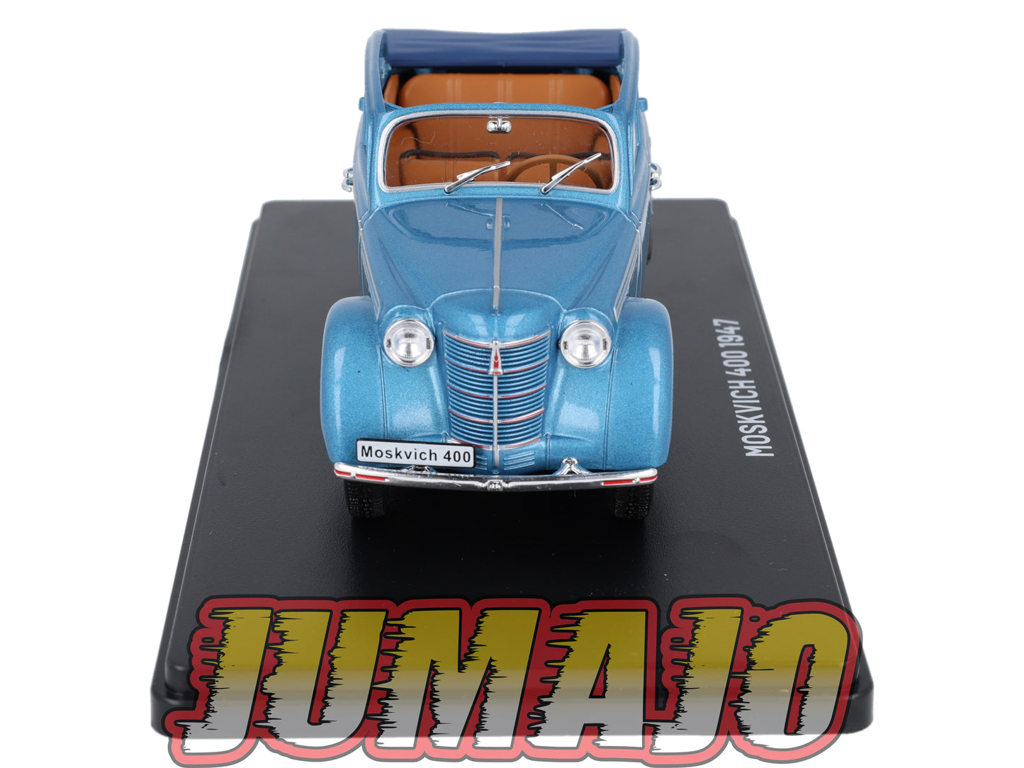 VQR45 Voiture 1/24 Hachette Roumanie : MOSKVICH 400 1947