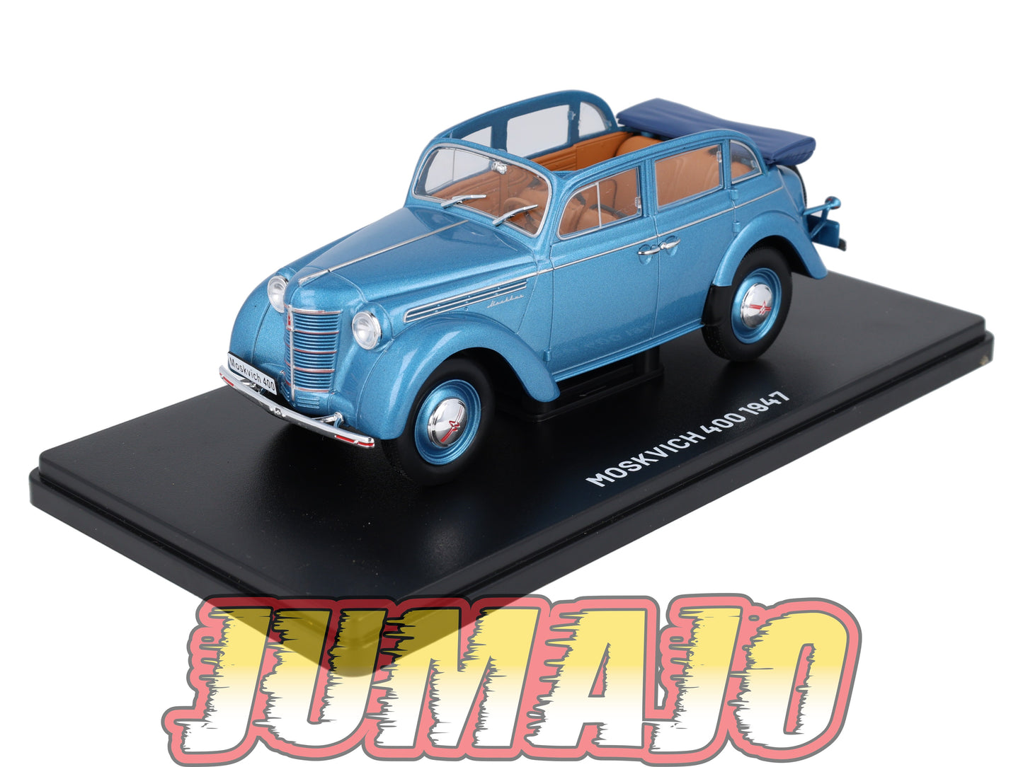 VQR45 Voiture 1/24 Hachette Roumanie : MOSKVICH 400 1947