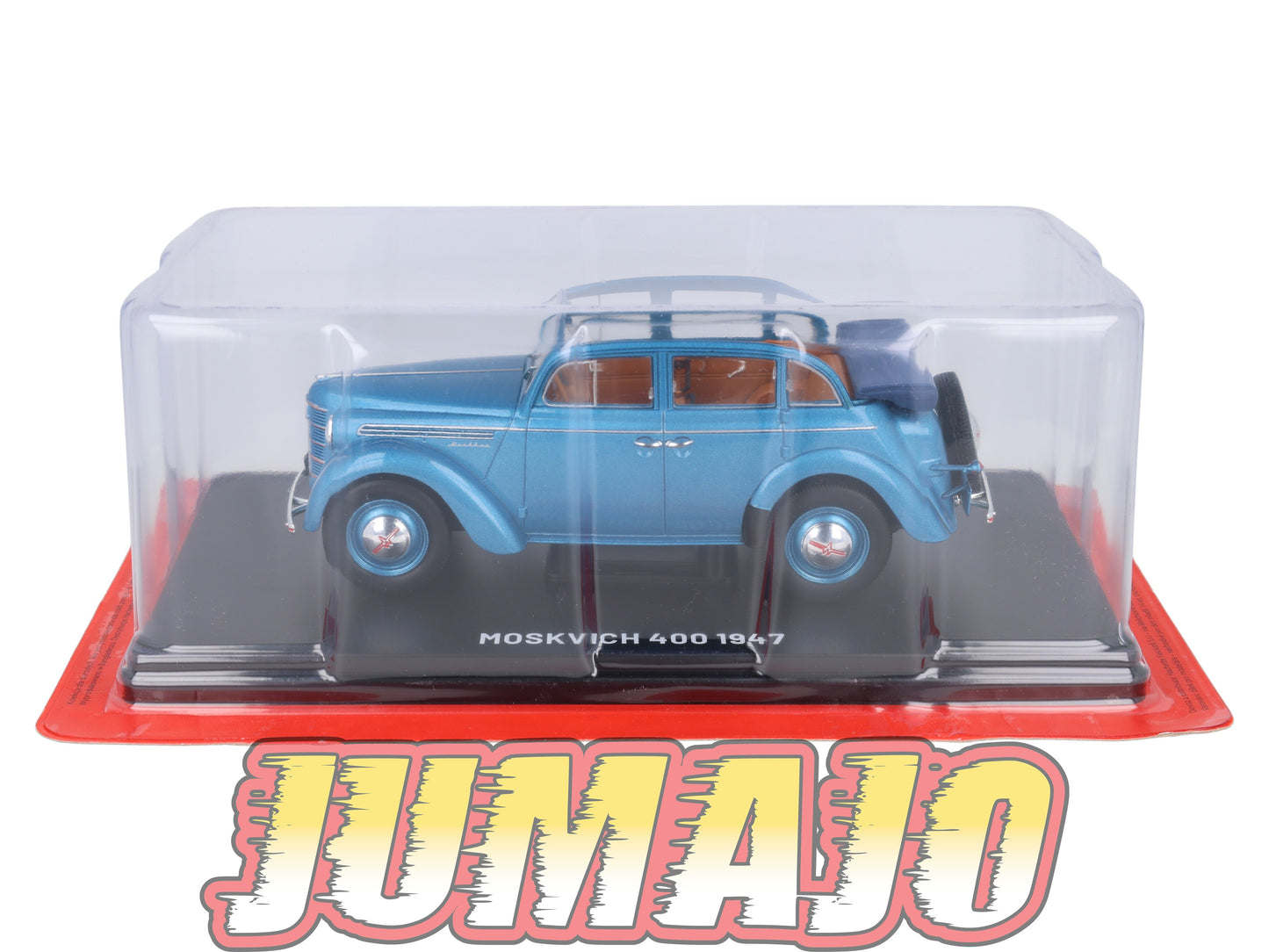 VQR45 Voiture 1/24 Hachette Roumanie : MOSKVICH 400 1947