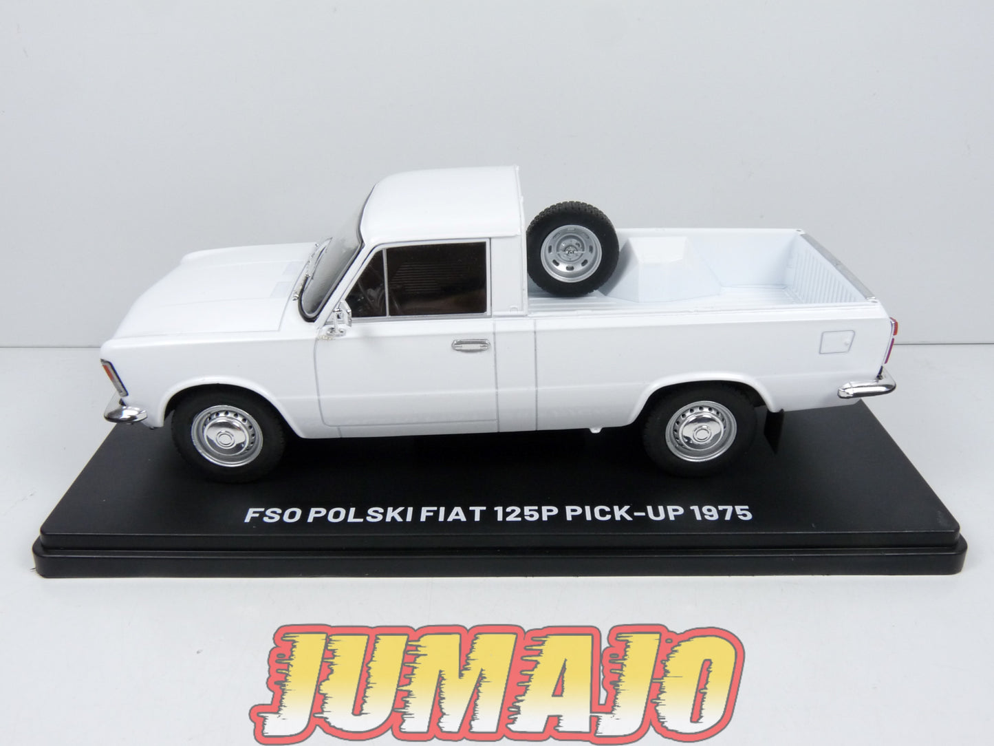 VQR52 Voiture 1/24 Hachette Roumanie : FSO Polski Fiat 125P Pick-up 1975