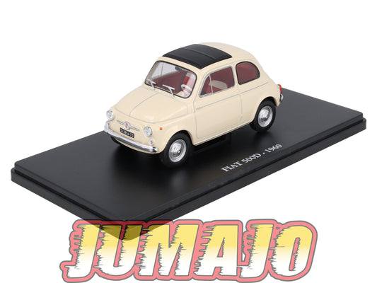 VQV404 Voiture 1/24 Hachette : FIAT 500D 1960