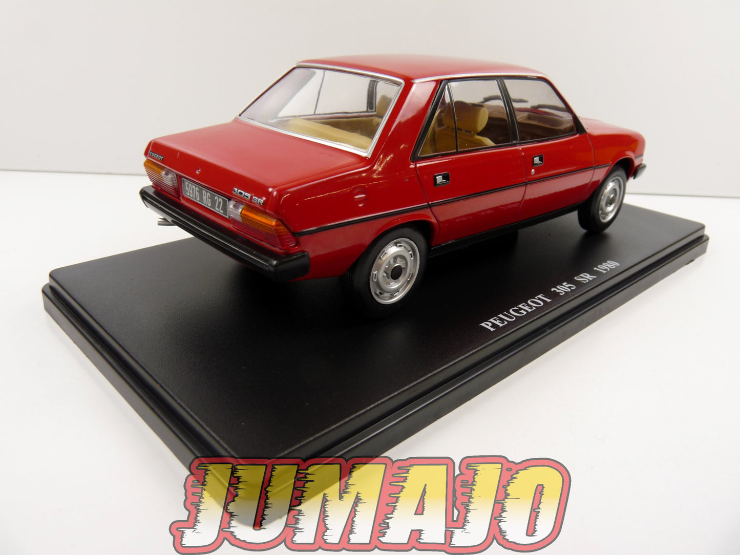 VQV57 Voiture 1/24 Hachette : PEUGEOT 305 SR 1980