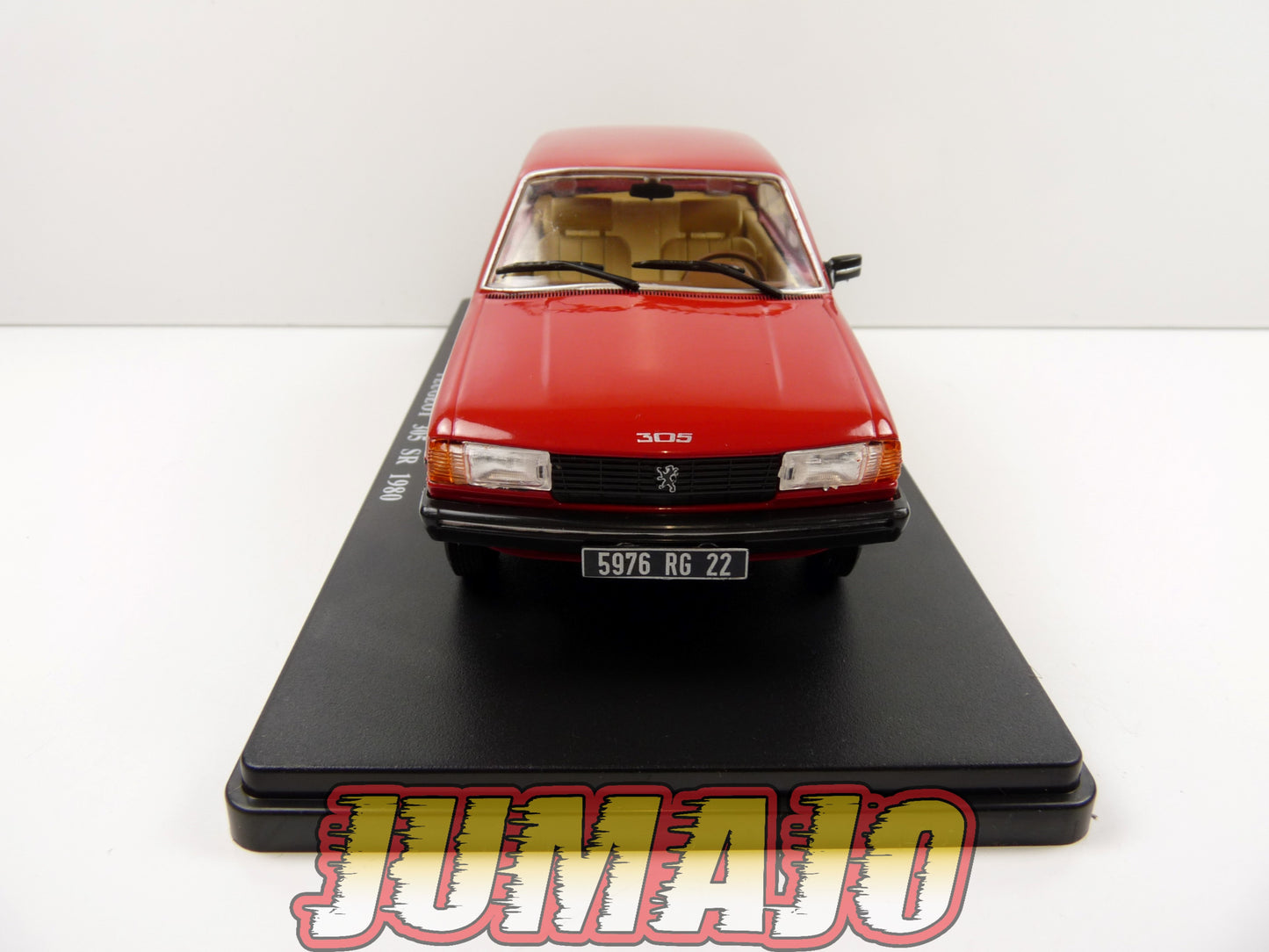 VQV57 Voiture 1/24 Hachette : PEUGEOT 305 SR 1980