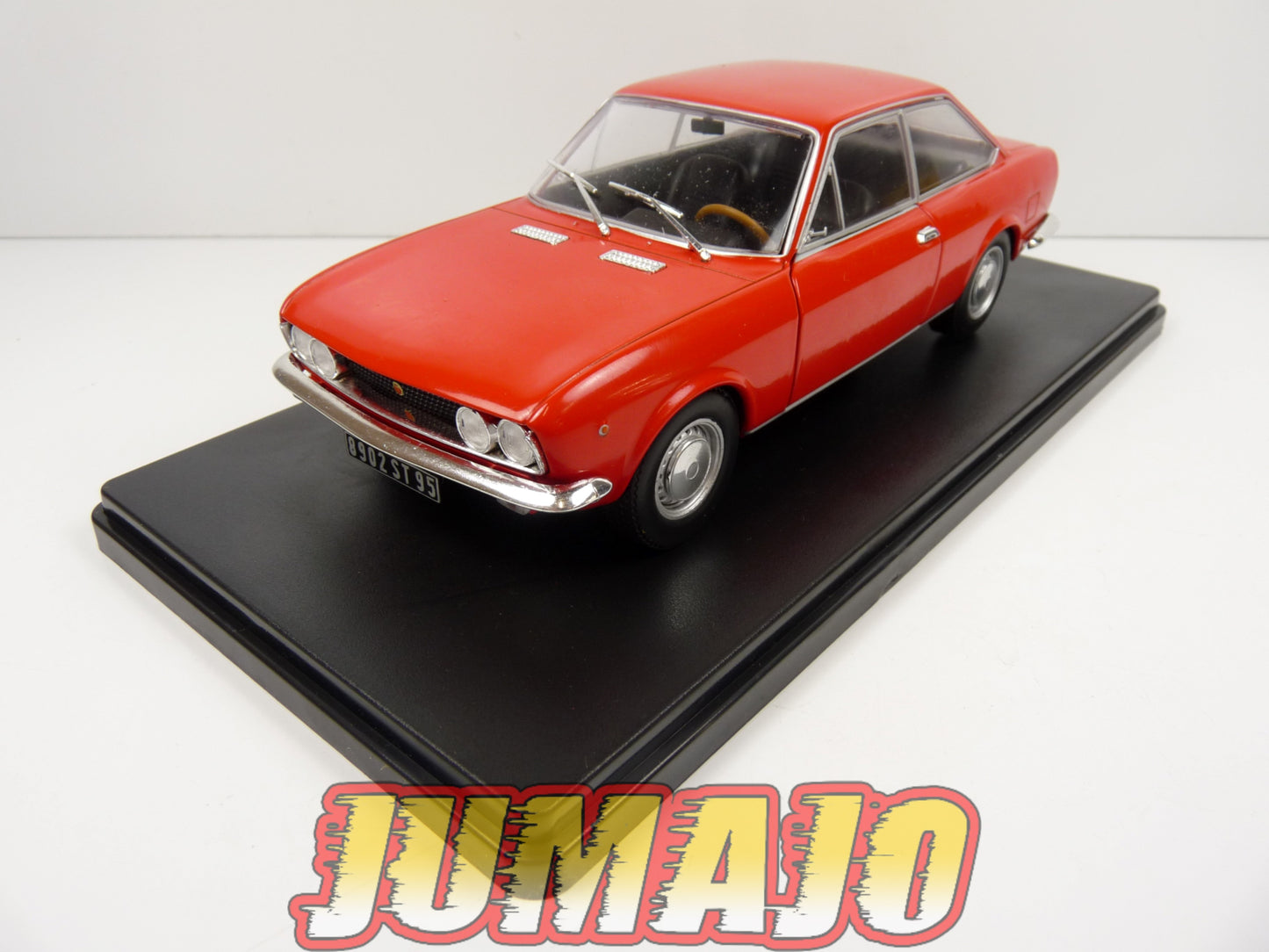 VQV87 Voiture 1/24 Hachette : SEAT 124 Sport 1600 1971