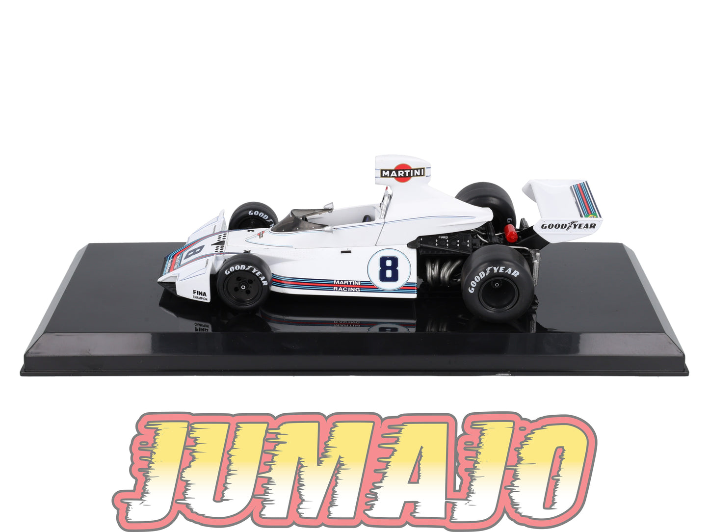 VQVC251 Voiture Course 1/24 Altaya Formule 1 BRABHAM BT44B Martini Racing 1975 #8 C.Pace