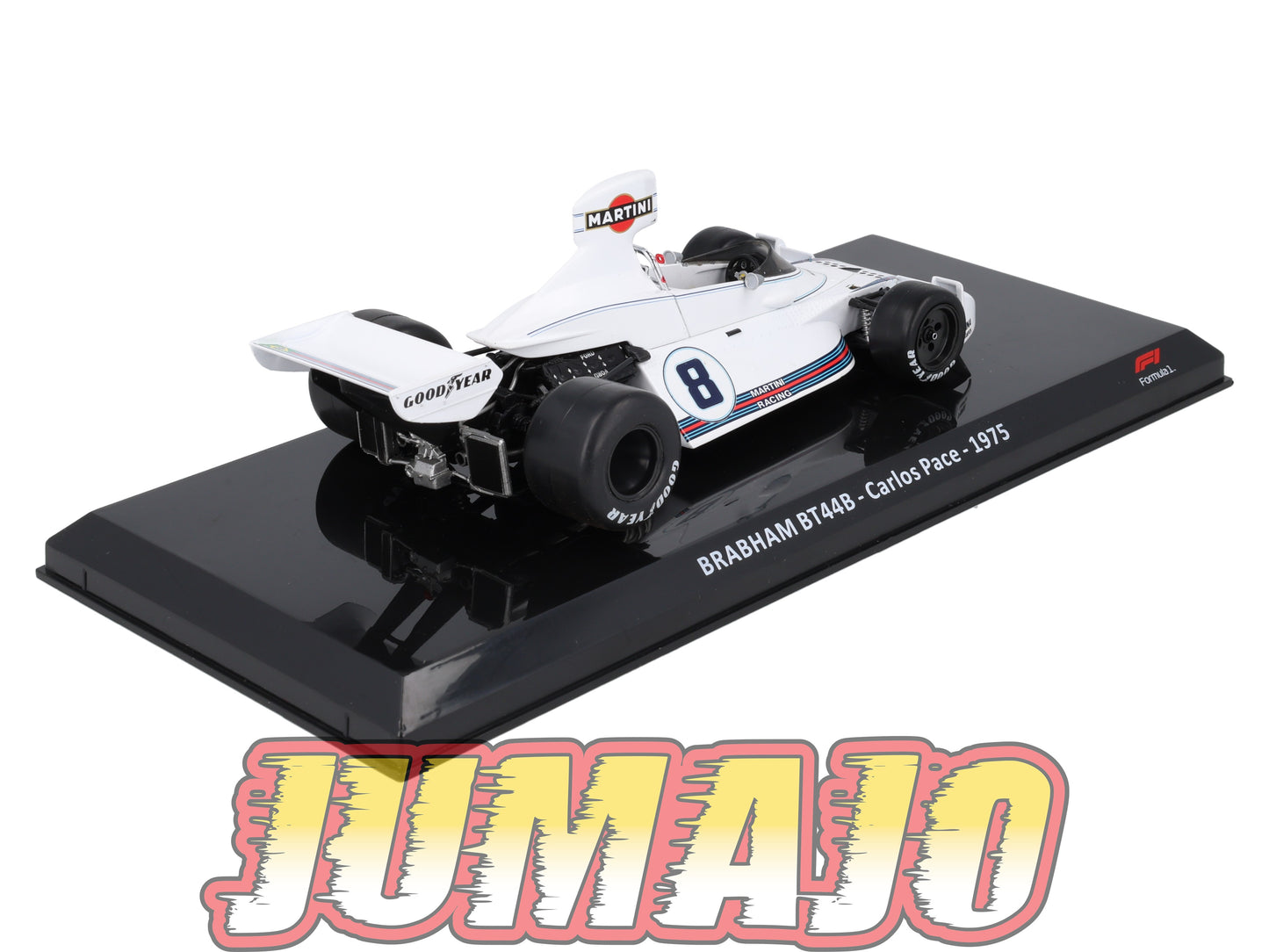VQVC251 Voiture Course 1/24 Altaya Formule 1 BRABHAM BT44B Martini Racing 1975 #8 C.Pace
