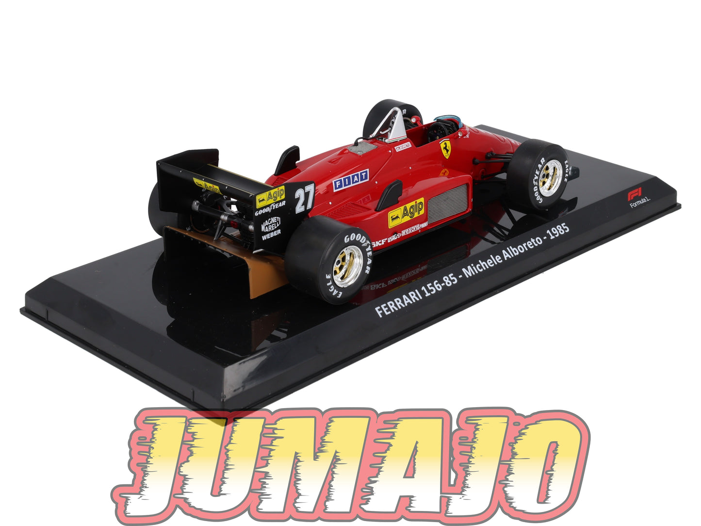 VQVC252 Voiture Course 1/24 Altaya Formule 1 FERRARI 156-85 1985 #27 M.Alboreto