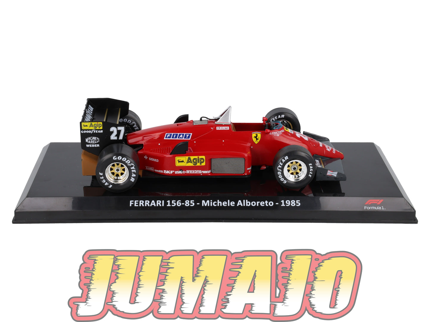 VQVC252 Voiture Course 1/24 Altaya Formule 1 FERRARI 156-85 1985 #27 M.Alboreto