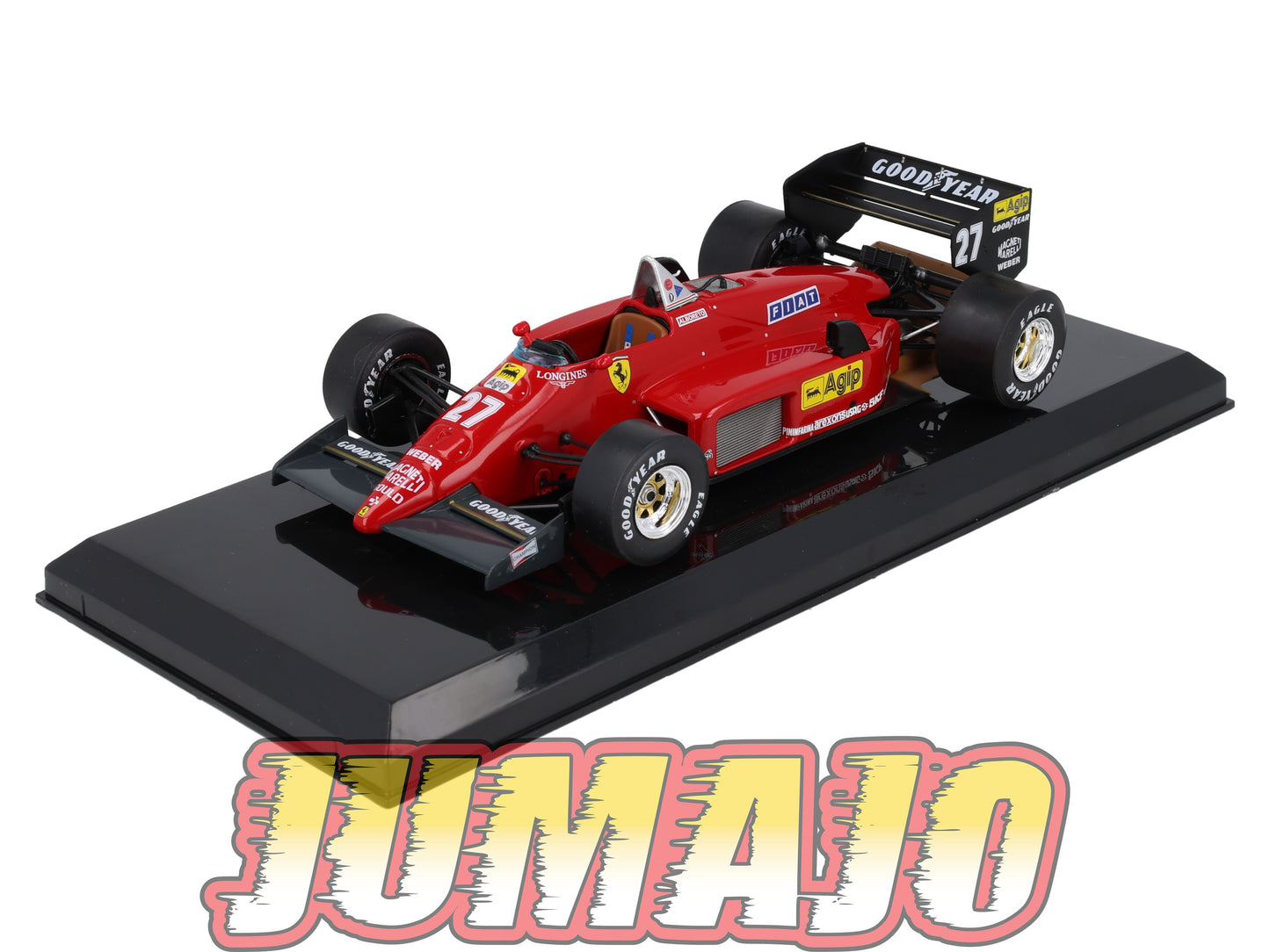 VQVC252 Voiture Course 1/24 Altaya Formule 1 FERRARI 156-85 1985 #27 M.Alboreto