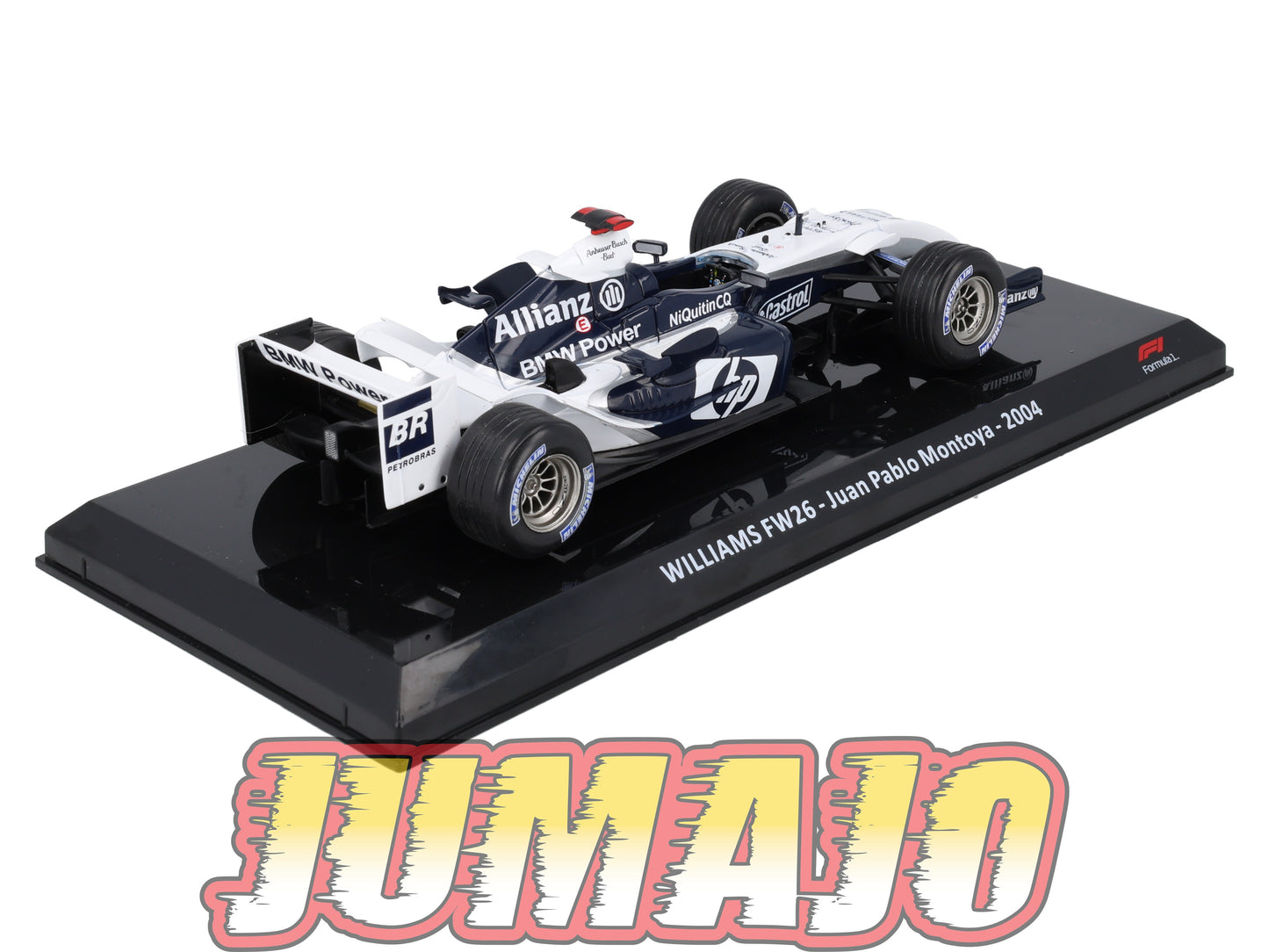 VQVC257 Voiture Course 1/24 Altaya Formule 1 WILLIAMS FW26 2004 #3 J.Pablo Montoya