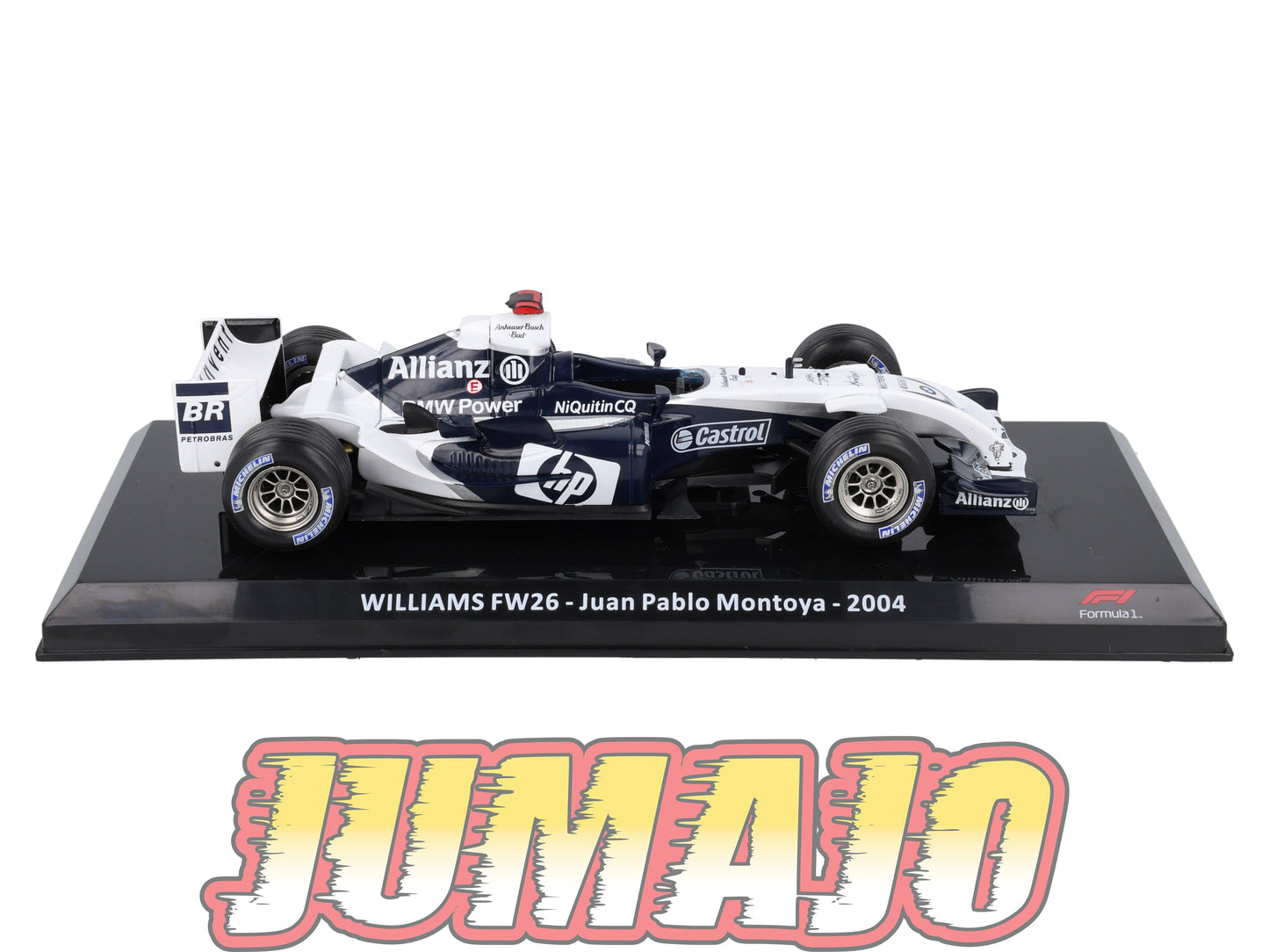 VQVC257 Voiture Course 1/24 Altaya Formule 1 WILLIAMS FW26 2004 #3 J.Pablo Montoya