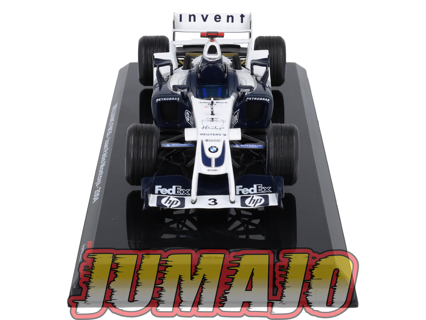 VQVC257 Voiture Course 1/24 Altaya Formule 1 WILLIAMS FW26 2004 #3 J.Pablo Montoya