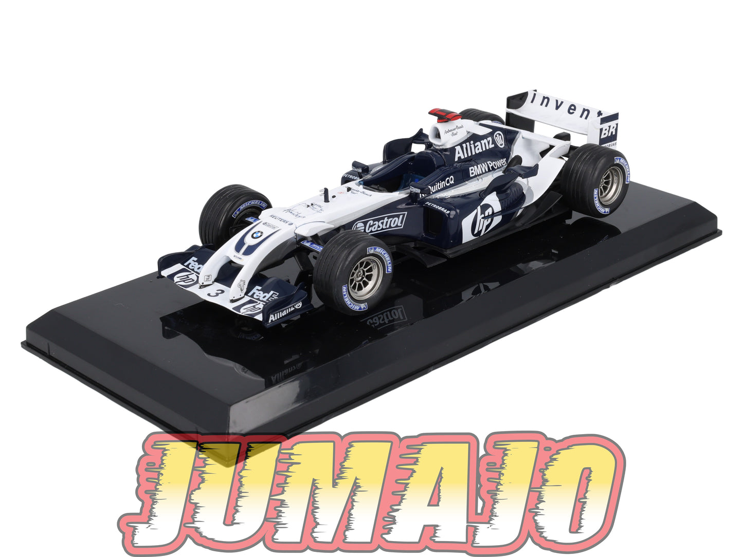 VQVC257 Voiture Course 1/24 Altaya Formule 1 WILLIAMS FW26 2004 #3 J.Pablo Montoya