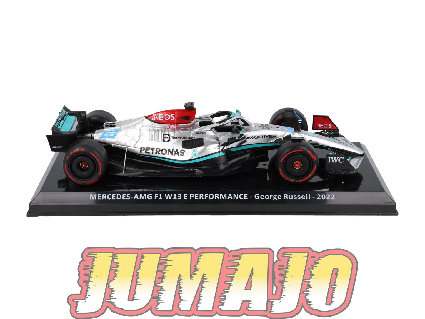 VQVC67 Voiture Course 1/24 Altaya Formule 1 MERCEDES-AMG F1 W13 E Performance 2022 Russell