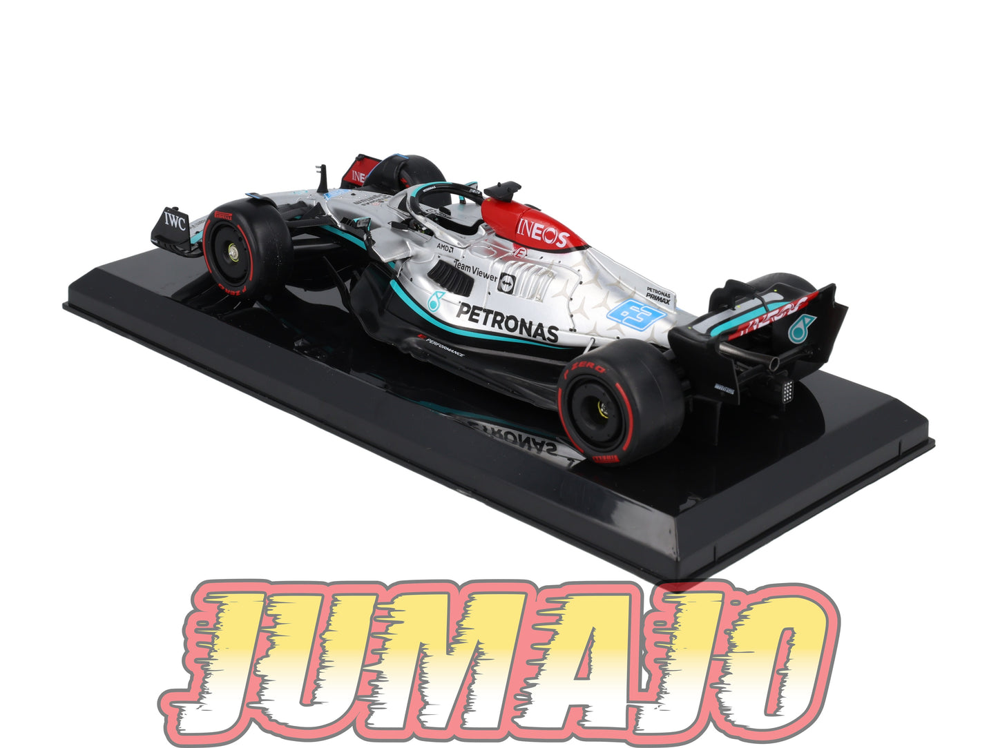 VQVC67 Voiture Course 1/24 Altaya Formule 1 MERCEDES-AMG F1 W13 E Performance 2022 Russell