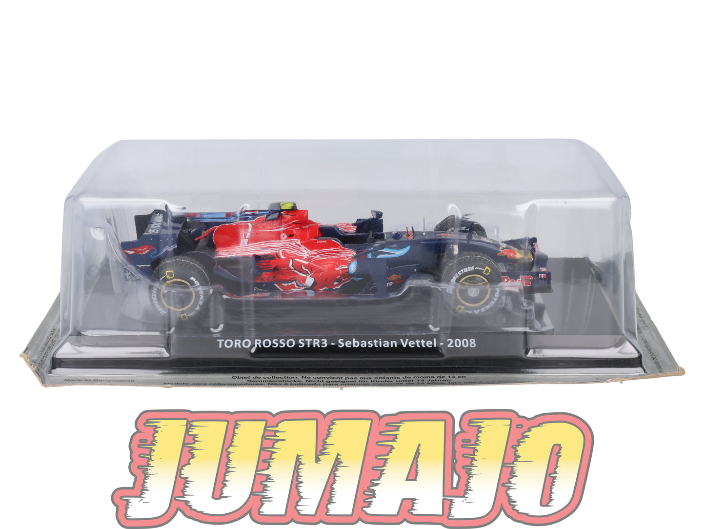 VQVC68 Voiture Course 1/24 Altaya Formule 1 TORO Rosso STR3 2008 #15 S.Vettel