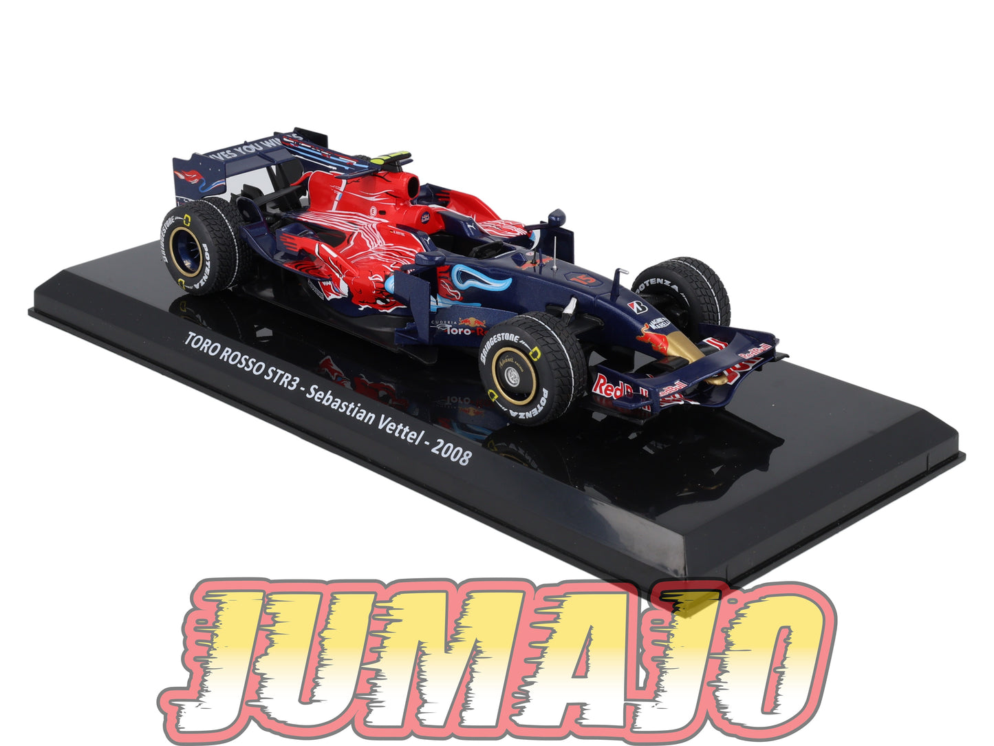 VQVC68 Voiture Course 1/24 Altaya Formule 1 TORO Rosso STR3 2008 #15 S.Vettel