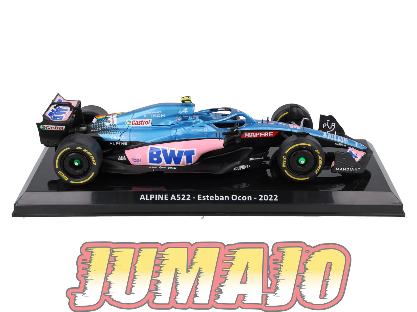 VQVC69 Voiture Course 1/24 Altaya Formule 1 ALPINE A522 2022 #31 E.Ocon