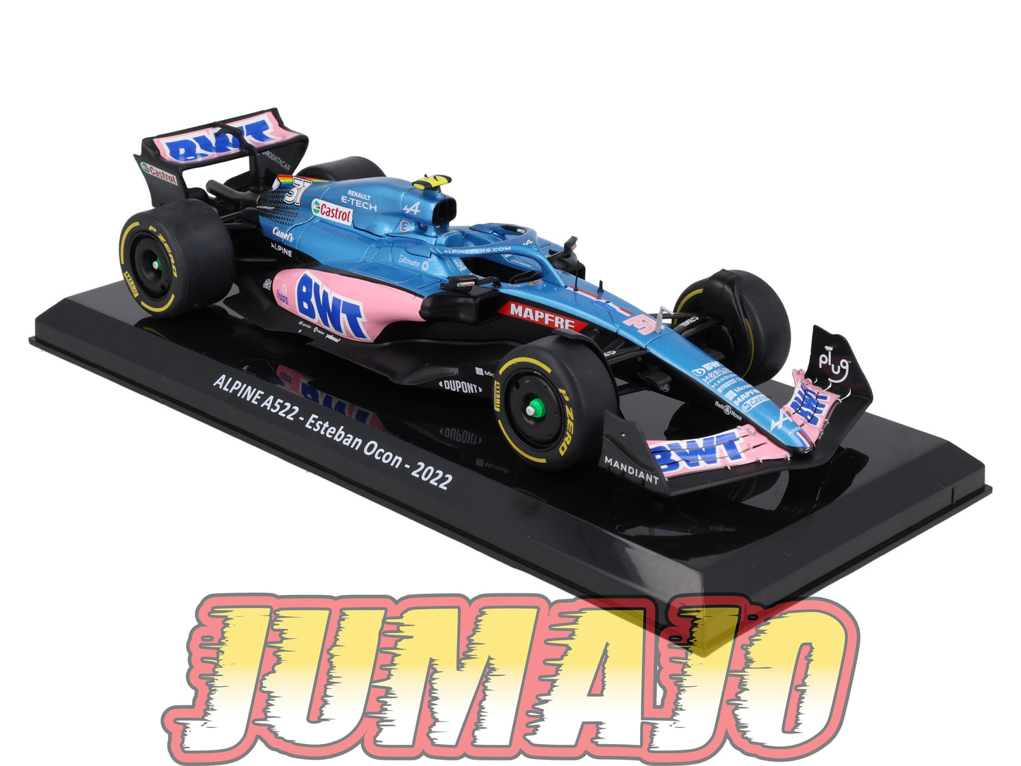 VQVC69 Voiture Course 1/24 Altaya Formule 1 ALPINE A522 2022 #31 E.Ocon