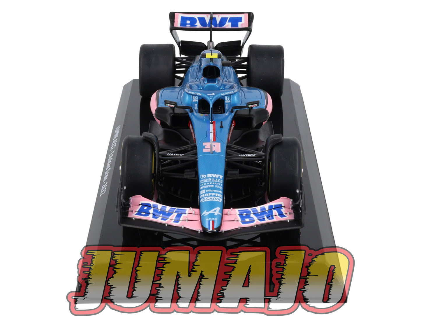 VQVC69 Voiture Course 1/24 Altaya Formule 1 ALPINE A522 2022 #31 E.Ocon