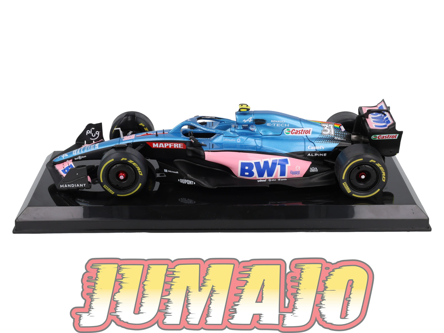 VQVC69 Voiture Course 1/24 Altaya Formule 1 ALPINE A522 2022 #31 E.Ocon