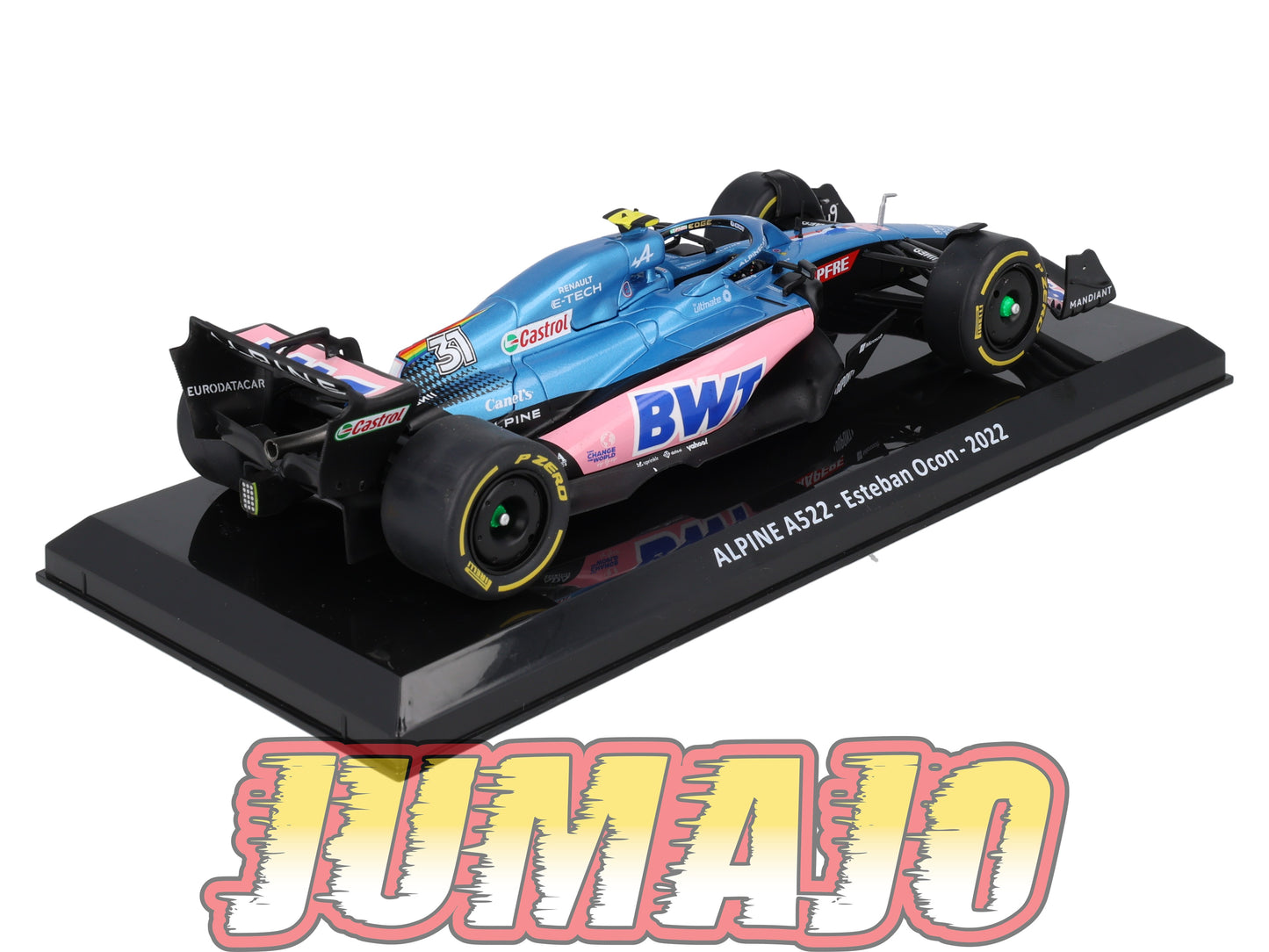 VQVC69 Voiture Course 1/24 Altaya Formule 1 ALPINE A522 2022 #31 E.Ocon