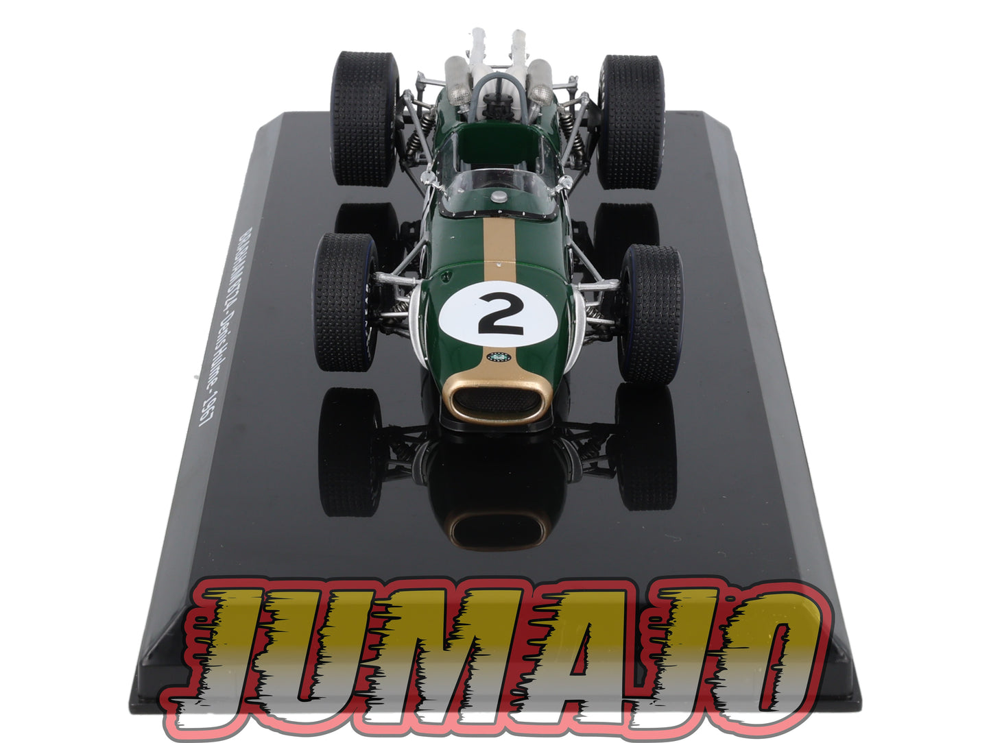 VQVC70 Voiture Course 1/24 Altaya Formule 1 BRABHAM BT24 1967 #2 D.Hulme