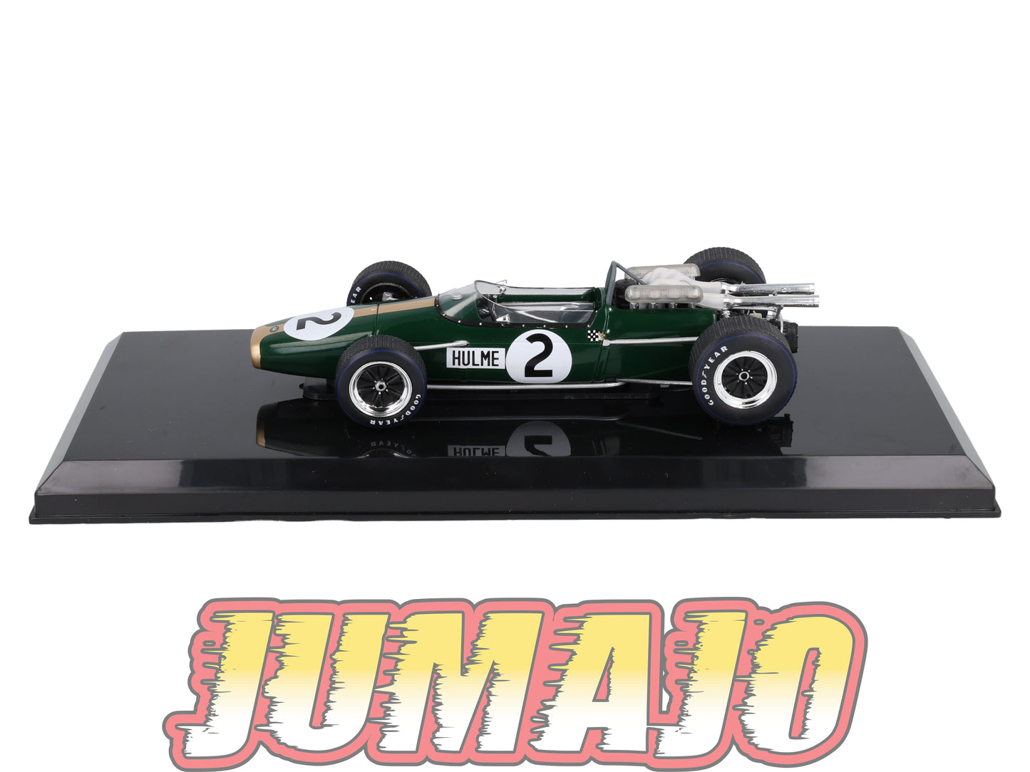VQVC70 Voiture Course 1/24 Altaya Formule 1 BRABHAM BT24 1967 #2 D.Hulme
