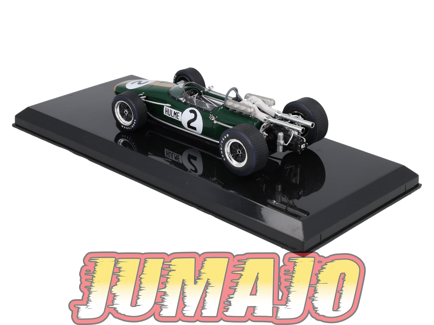 VQVC70 Voiture Course 1/24 Altaya Formule 1 BRABHAM BT24 1967 #2 D.Hulme