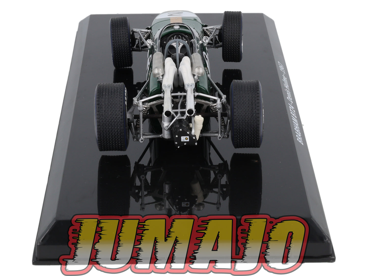 VQVC70 Voiture Course 1/24 Altaya Formule 1 BRABHAM BT24 1967 #2 D.Hulme