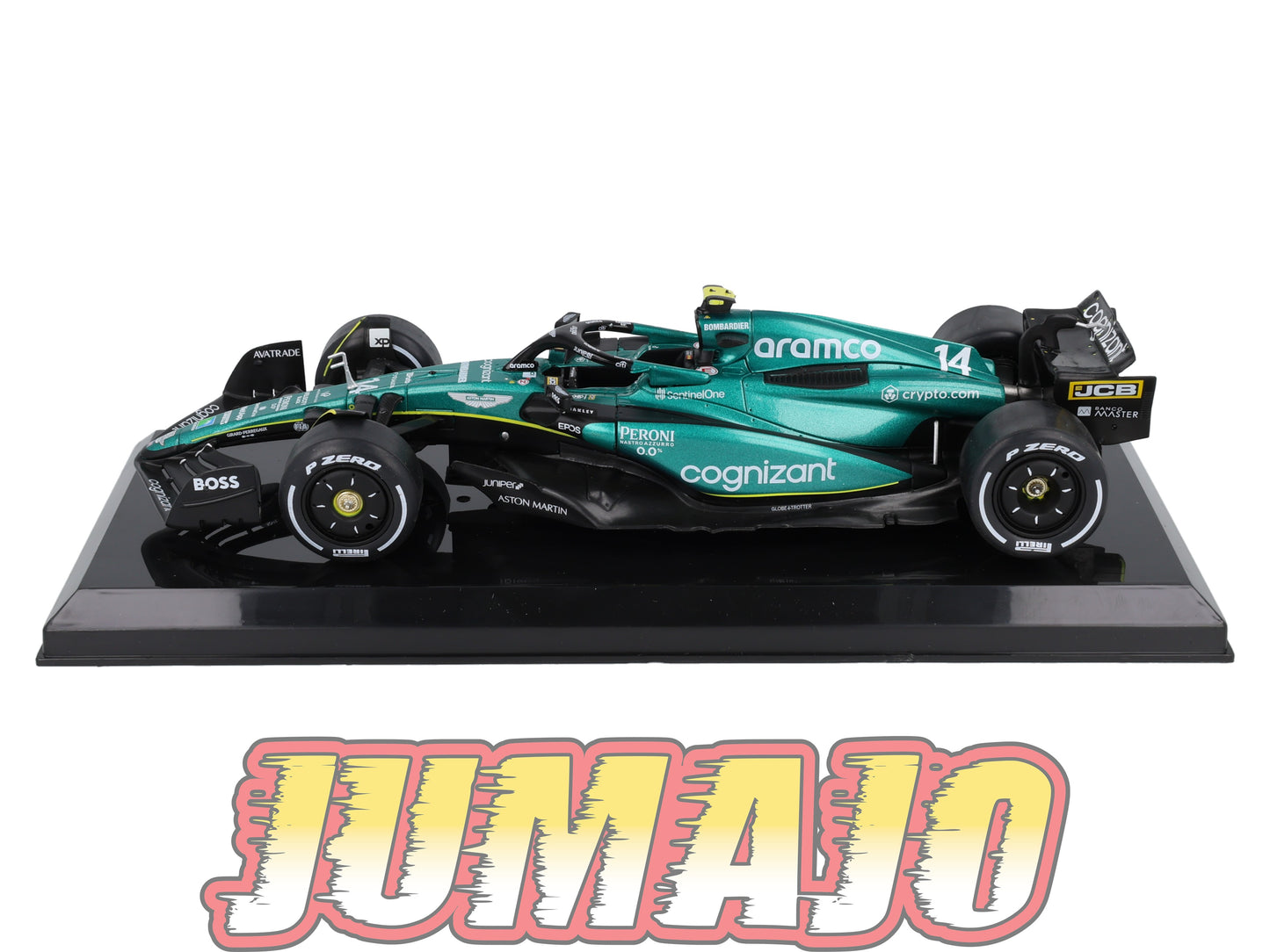VQVC71 Voiture Course 1/24 Altaya Formule 1 ASTON MARTIN AMR23 2023 #14 F.Alonso