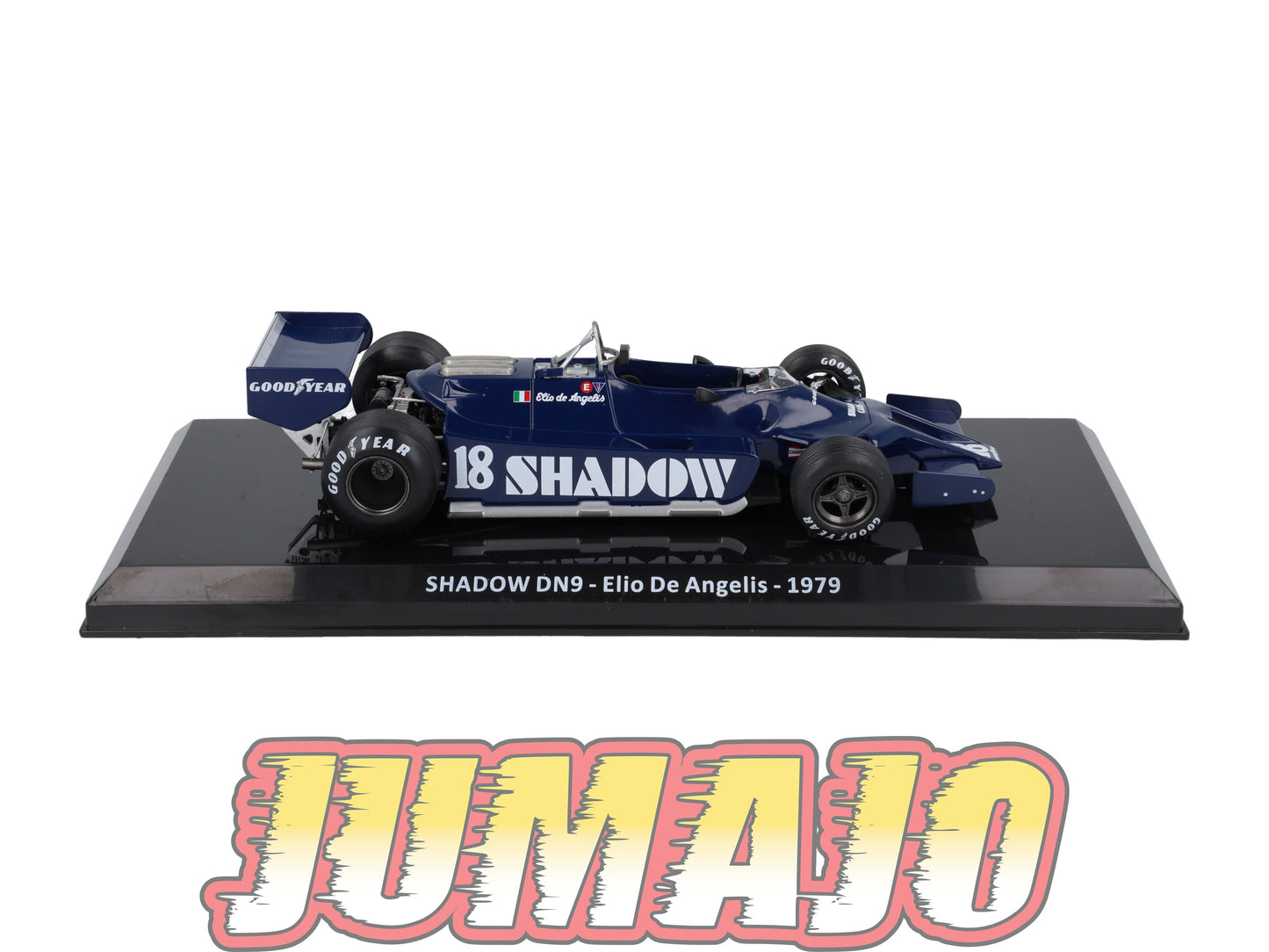 VQVC73 Voiture Course 1/24 Altaya Formule 1 SHADOW DN9 1979 #18 Elio De Angelis