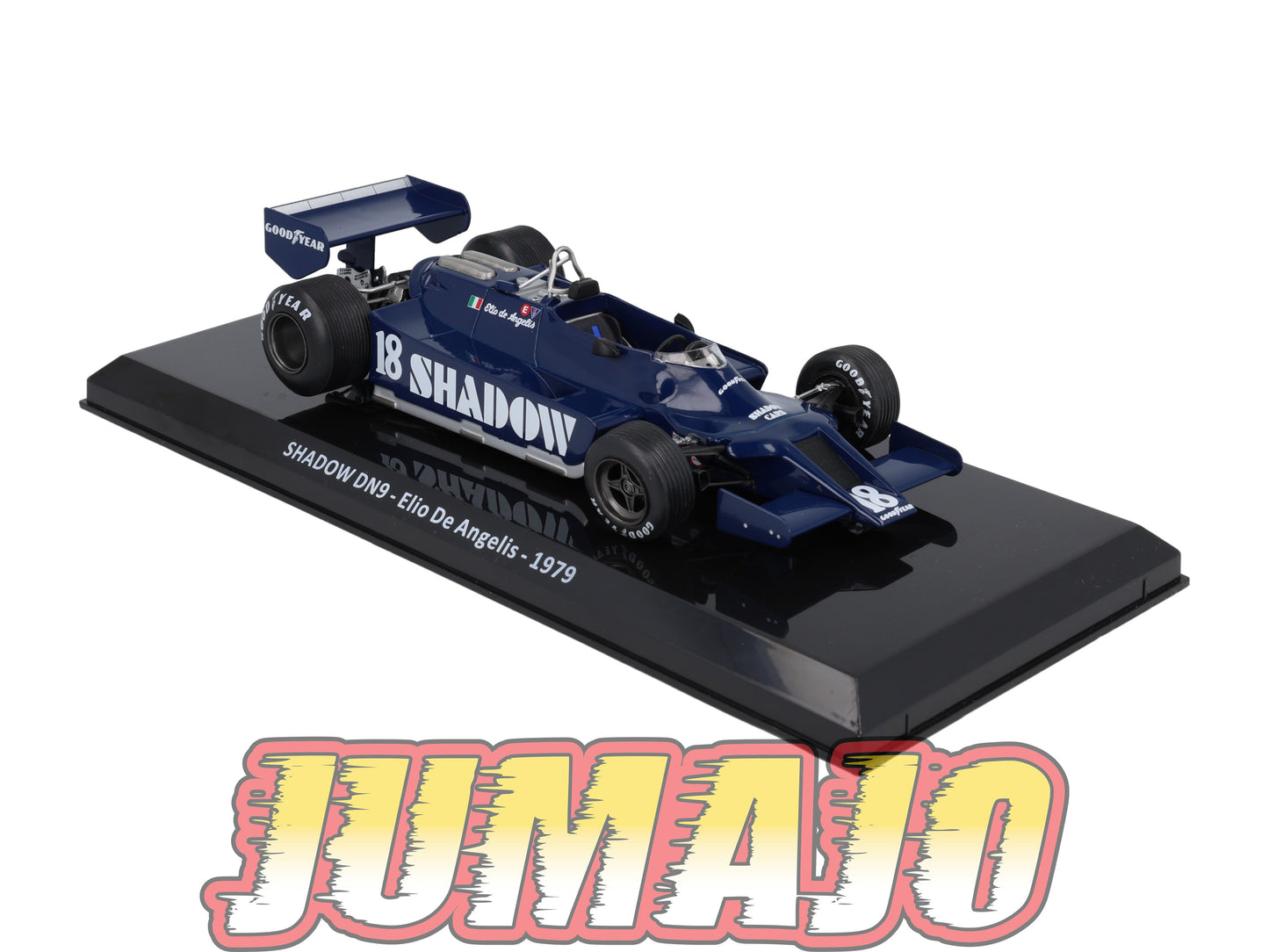 VQVC73 Voiture Course 1/24 Altaya Formule 1 SHADOW DN9 1979 #18 Elio De Angelis